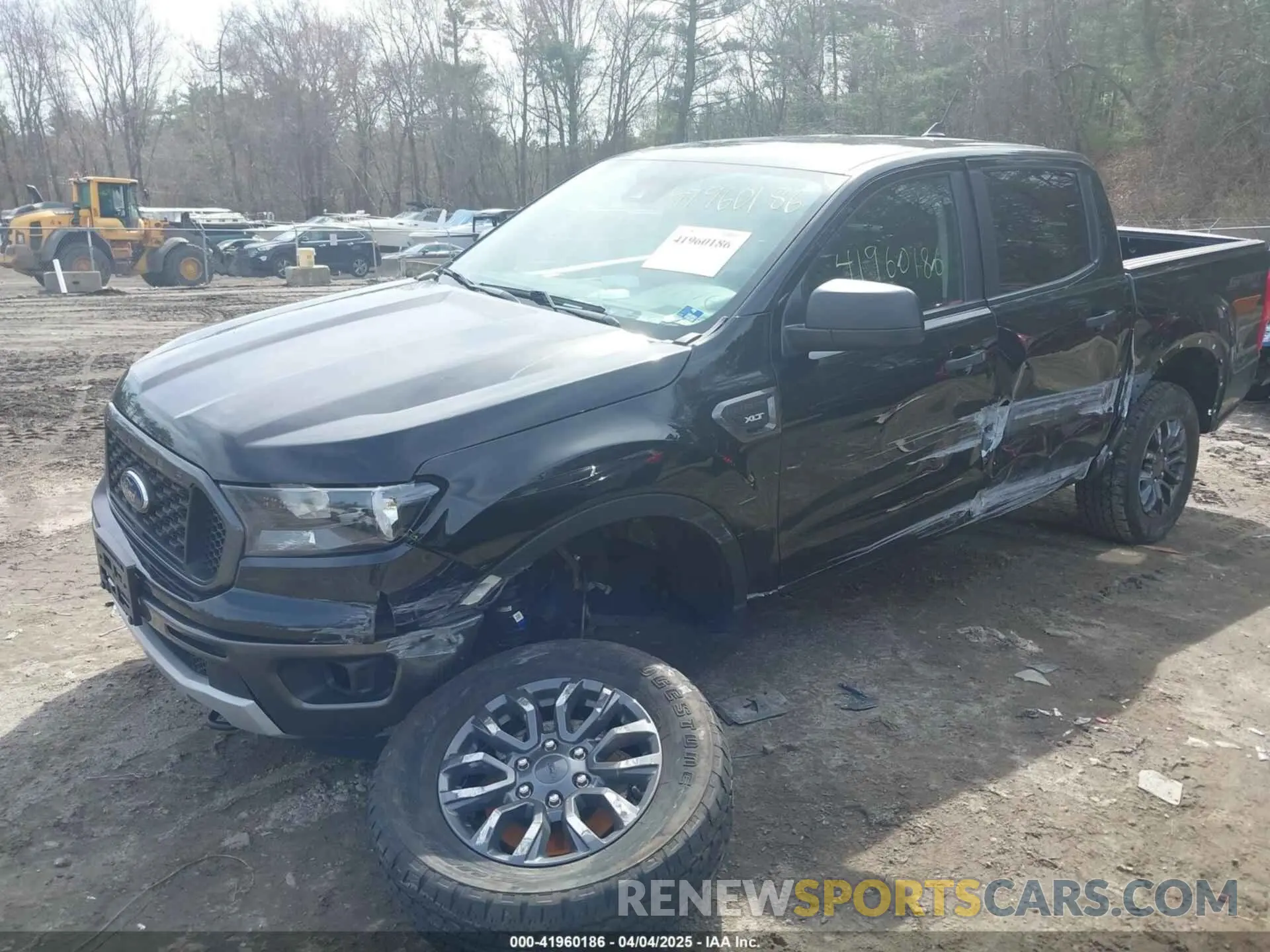 2 fotografías del automóvil dañado 1FTER4FH4PLE30073 FORD RANGER 2023