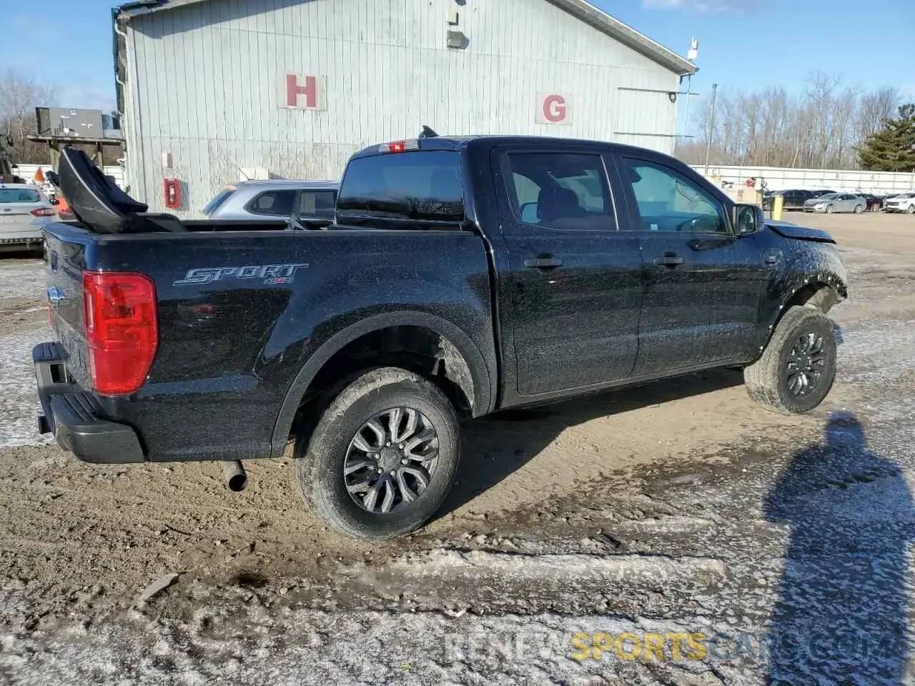 3 fotografías del automóvil dañado 1FTER4FH5PLE32009 FORD RANGER 2023
