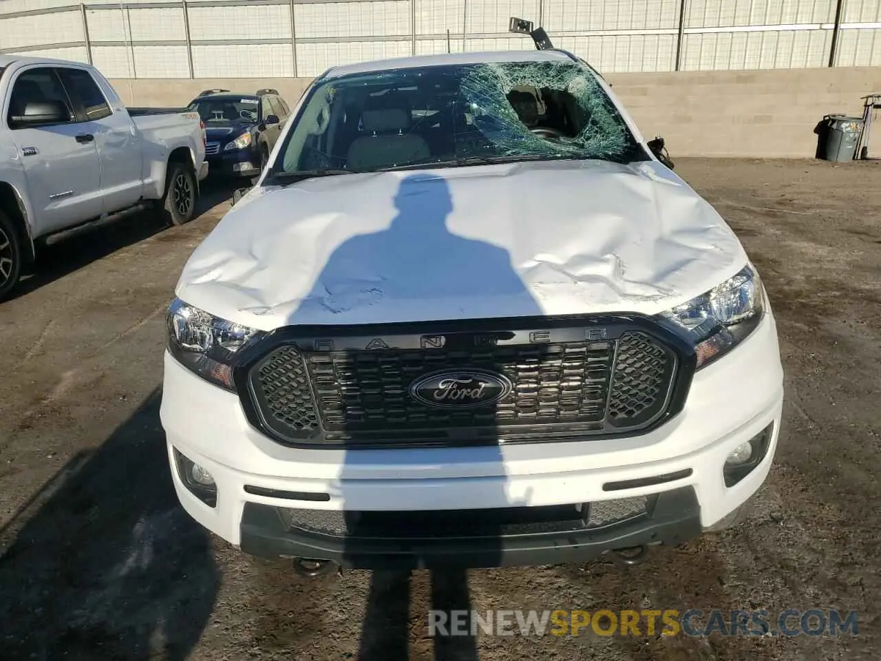 5 fotografías del automóvil dañado 1FTER4FH6PLE35033 FORD RANGER 2023