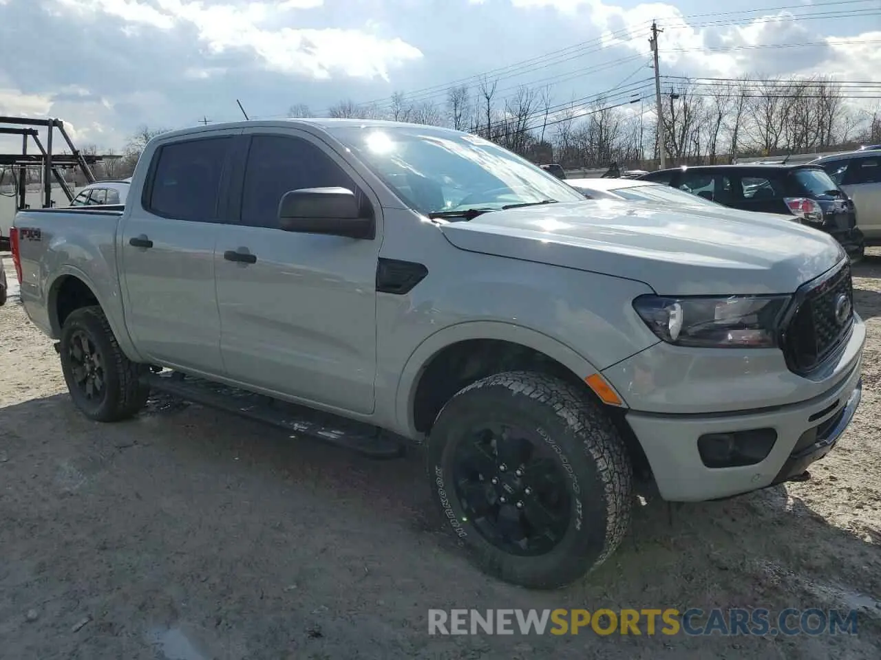 4 fotografías del automóvil dañado 1FTER4FH7PLE00968 FORD RANGER 2023