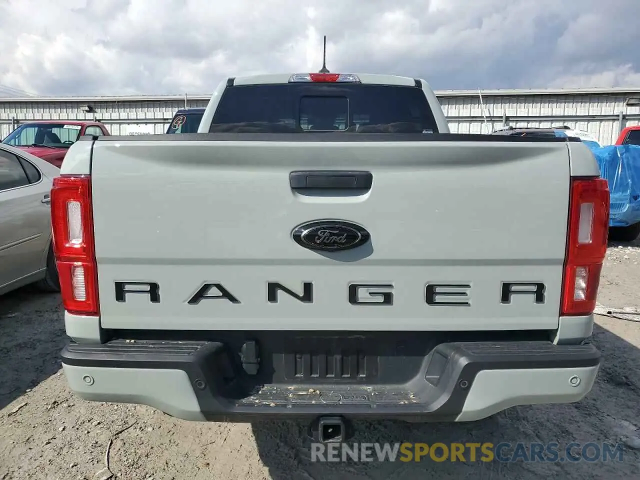 6 fotografías del automóvil dañado 1FTER4FH7PLE00968 FORD RANGER 2023
