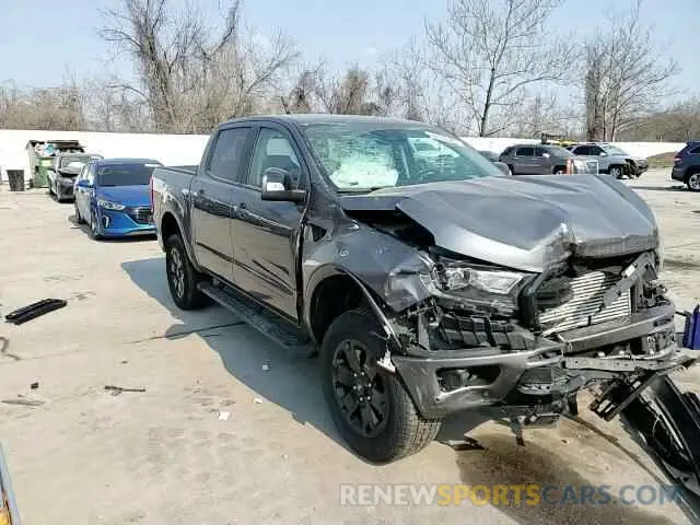 10 fotografías del automóvil dañado 1FTER4FH9PLE11874 FORD RANGER 2023