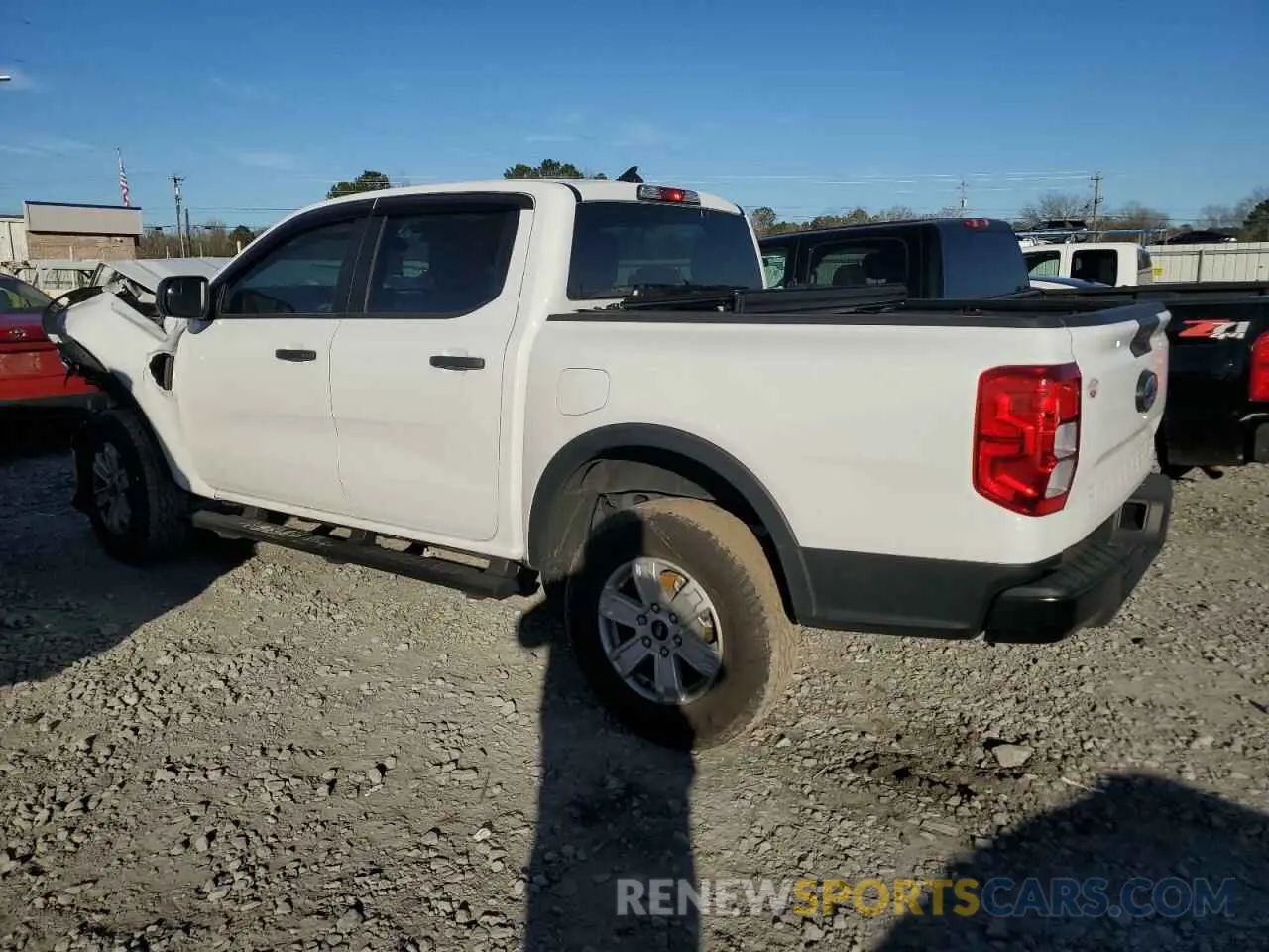 2 fotografías del automóvil dañado 1FTER4BH3RLE16271 FORD RANGER 2024