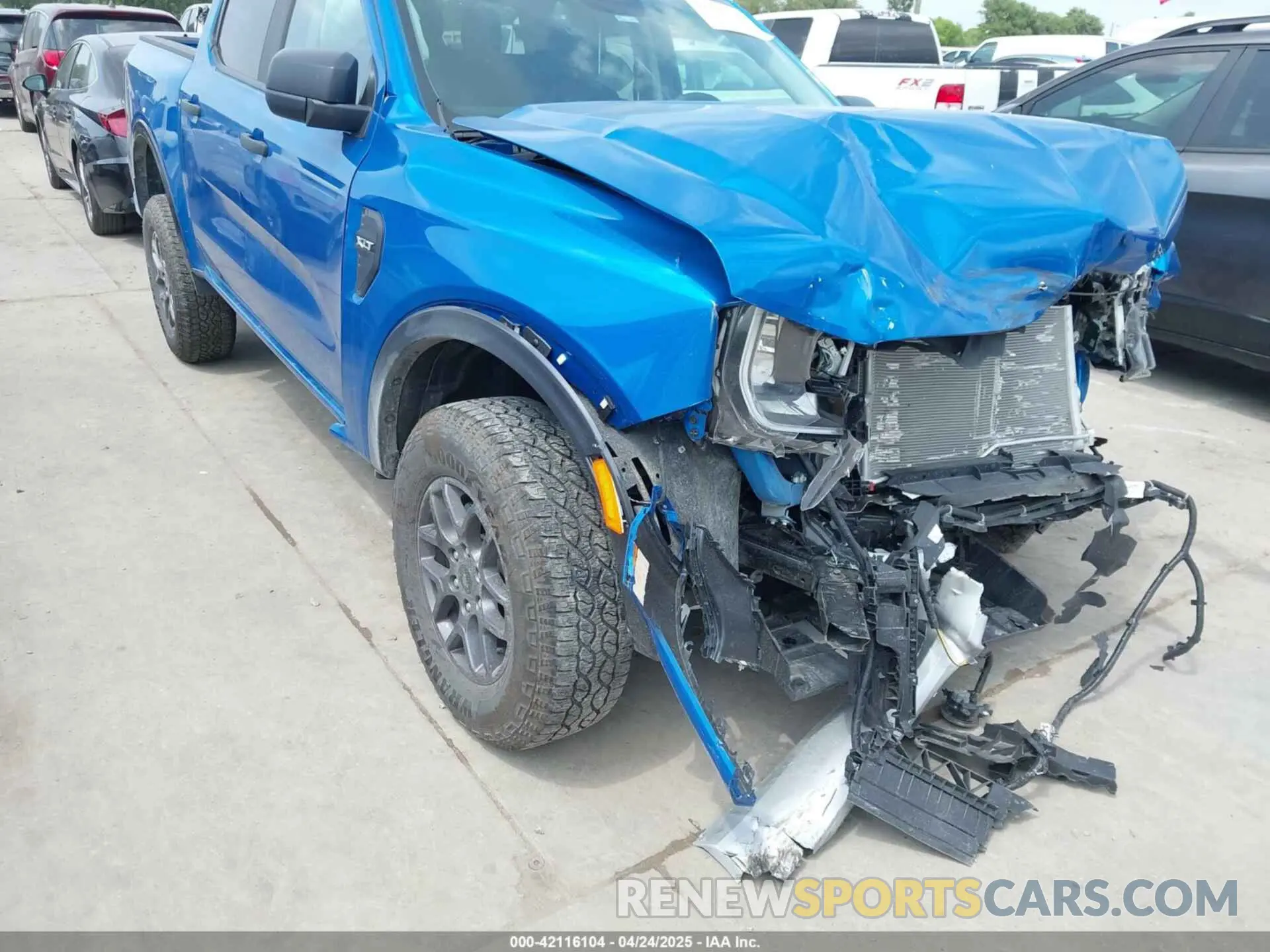20 fotografías del automóvil dañado 1FTER4GH0RLE60866 FORD RANGER 2024