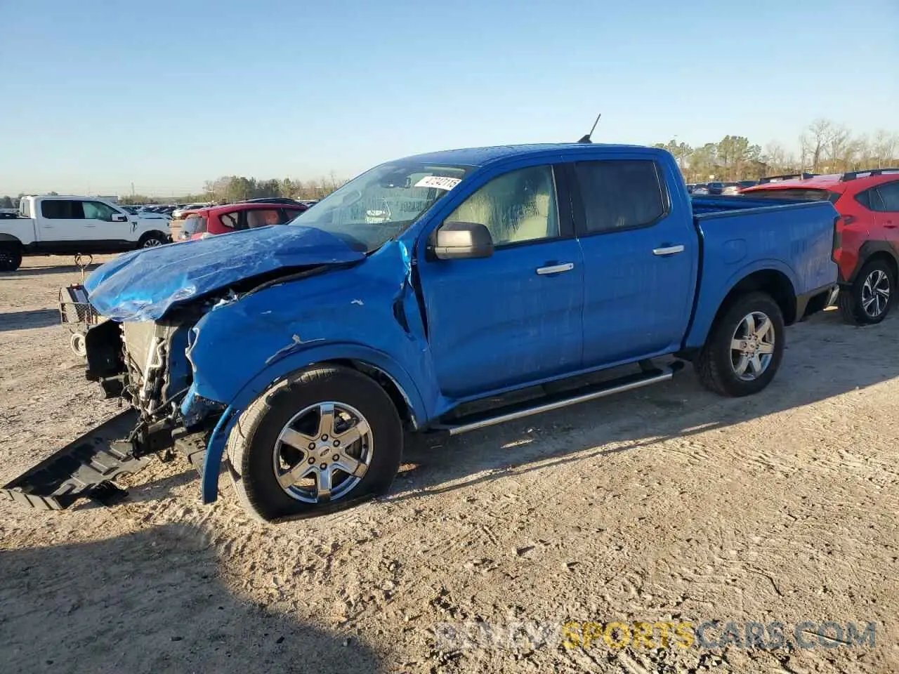1 fotografías del automóvil dañado 1FTER4GH1RLE01261 FORD RANGER 2024