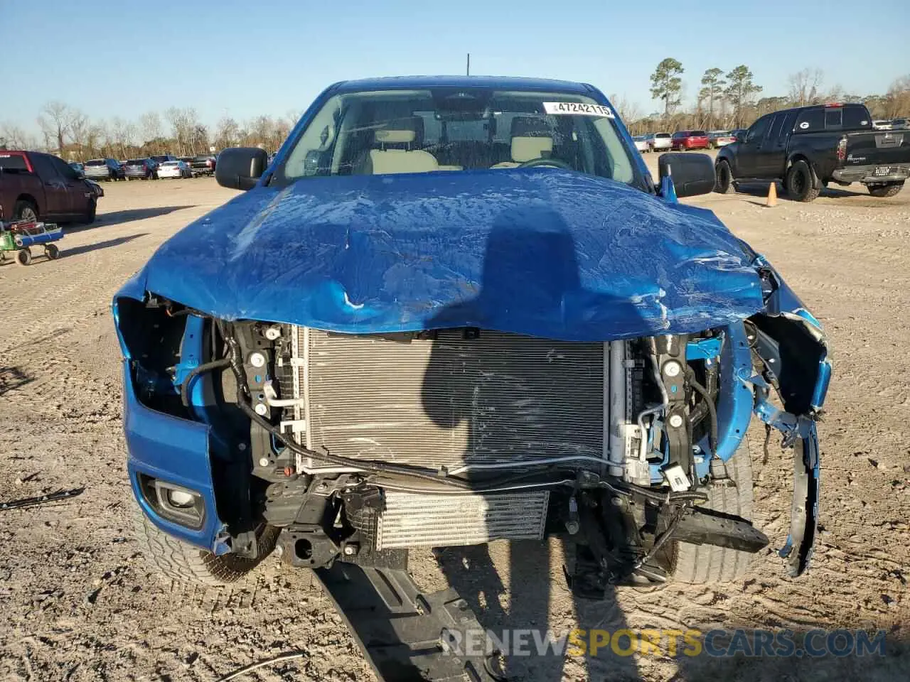 5 fotografías del automóvil dañado 1FTER4GH1RLE01261 FORD RANGER 2024