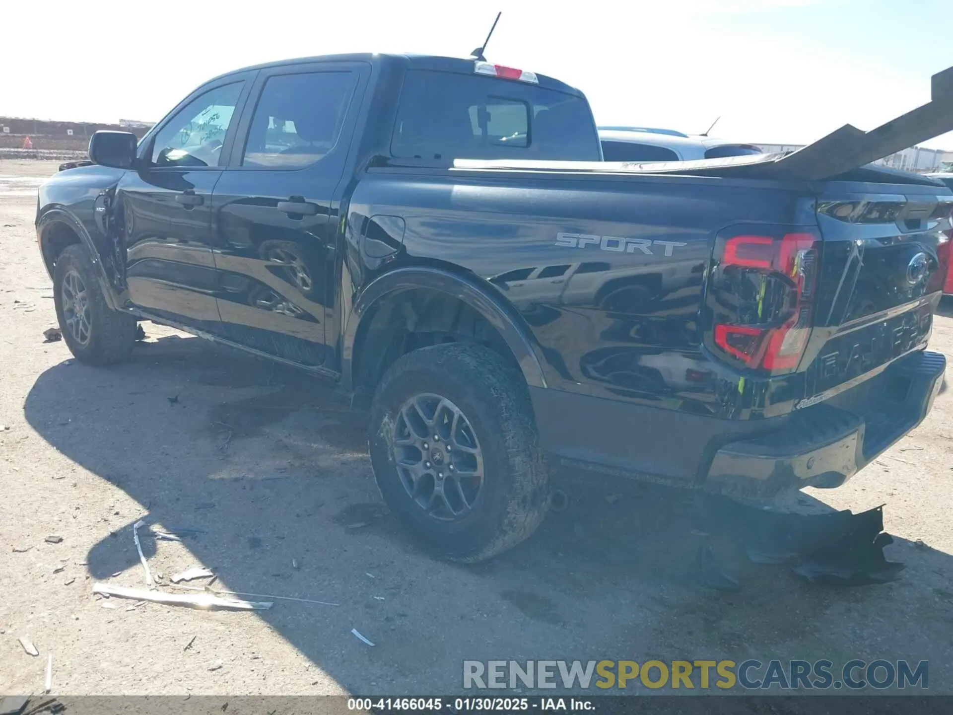3 fotografías del automóvil dañado 1FTER4GH3RLE19969 FORD RANGER 2024
