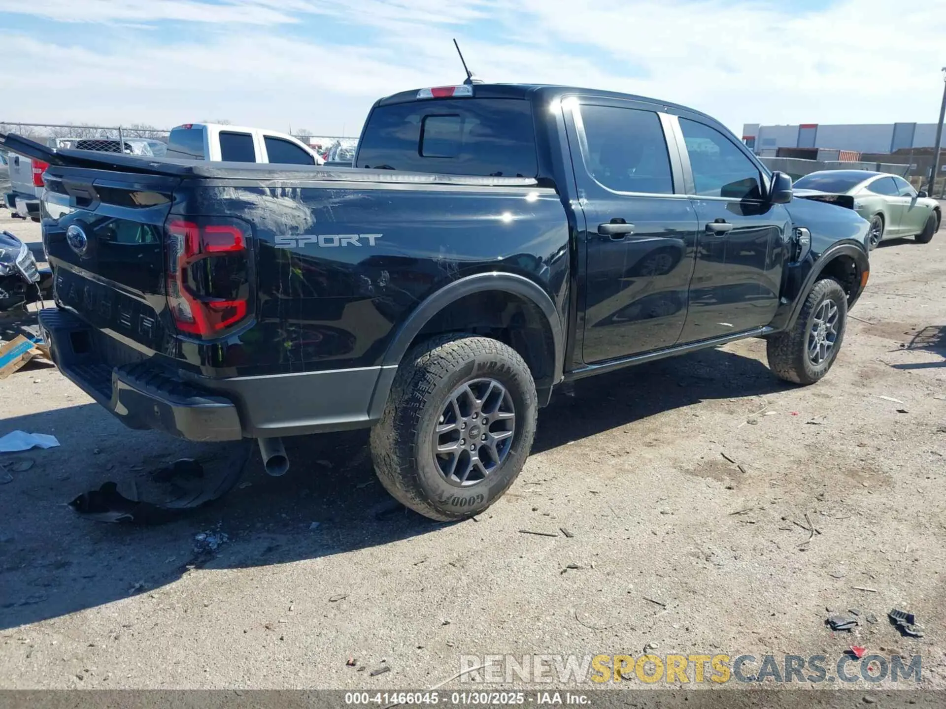 4 fotografías del automóvil dañado 1FTER4GH3RLE19969 FORD RANGER 2024