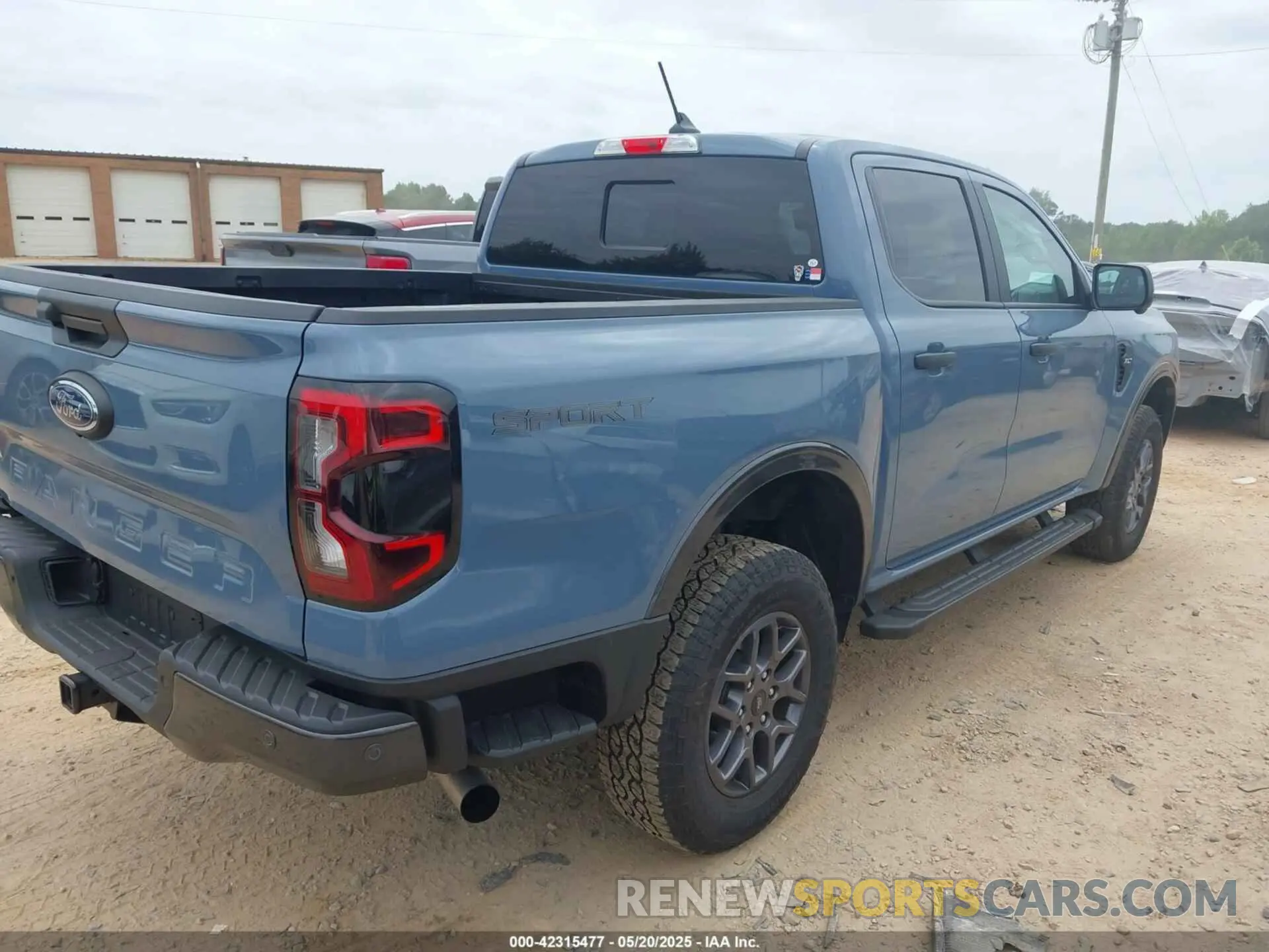 4 fotografías del automóvil dañado 1FTER4GH6RLE43313 FORD RANGER 2024