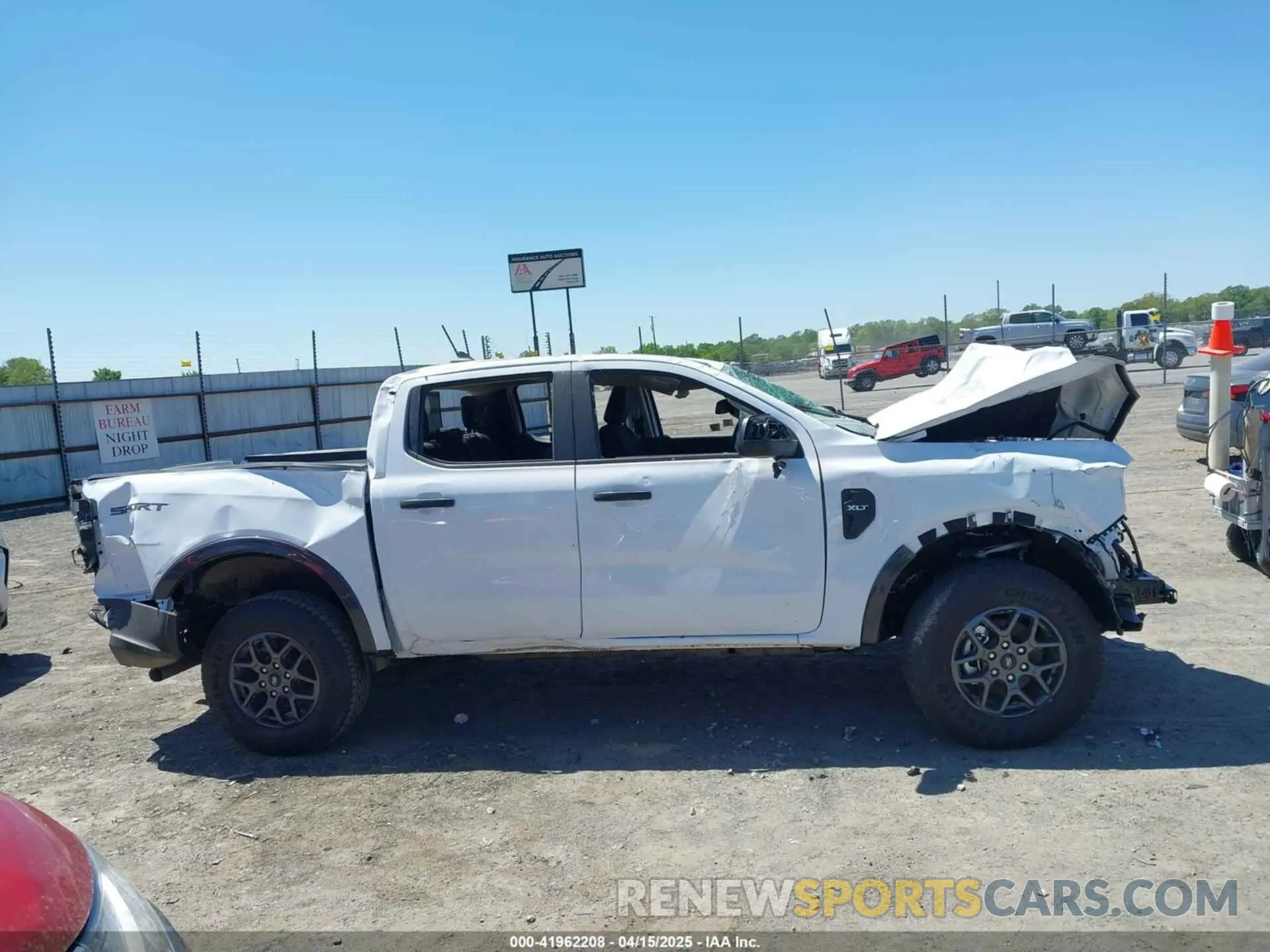 14 fotografías del automóvil dañado 1FTER4GHXRLE36218 FORD RANGER 2024