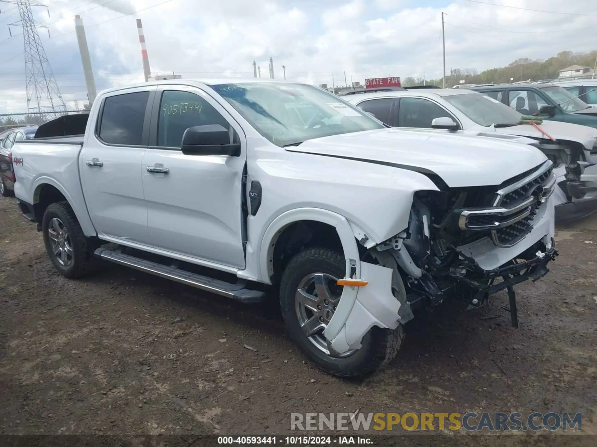 1 fotografías del automóvil dañado 1FTER4HH1RLE20889 FORD RANGER 2024