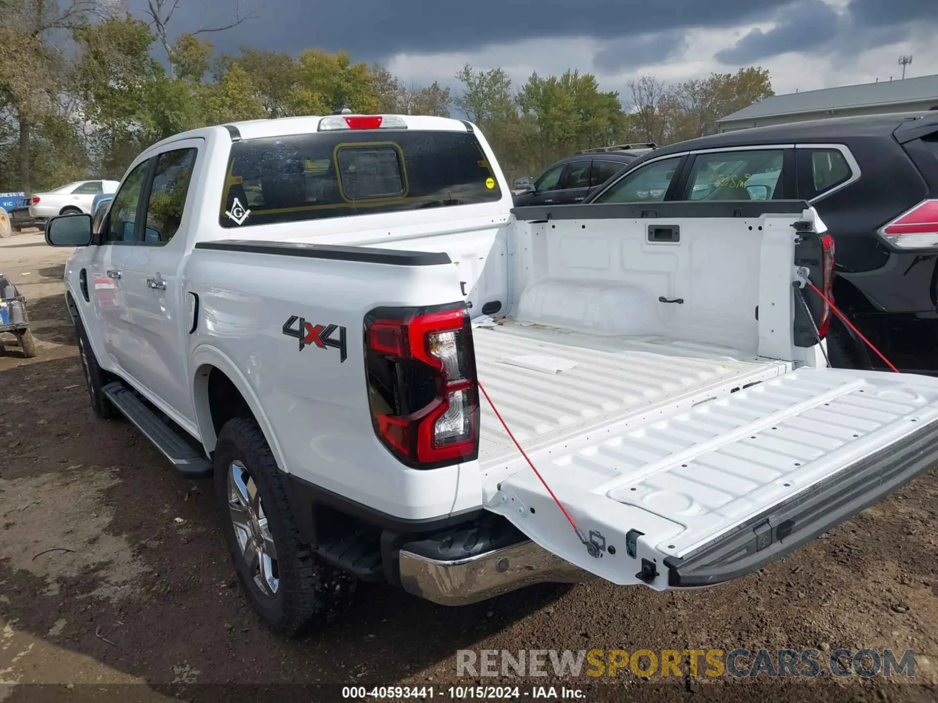 3 fotografías del automóvil dañado 1FTER4HH1RLE20889 FORD RANGER 2024