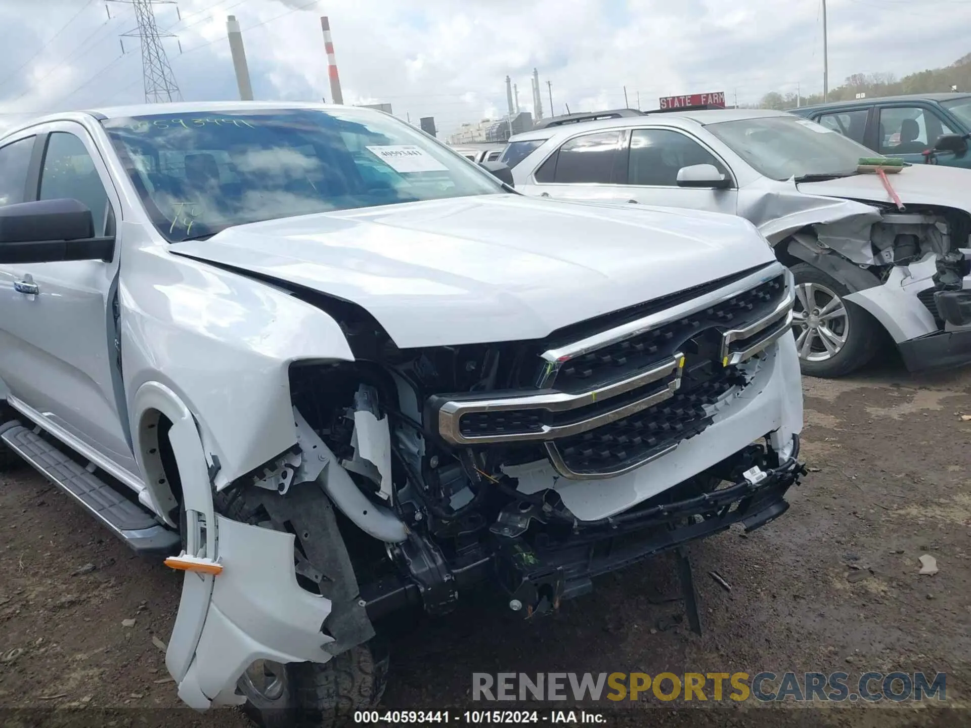 6 fotografías del automóvil dañado 1FTER4HH1RLE20889 FORD RANGER 2024