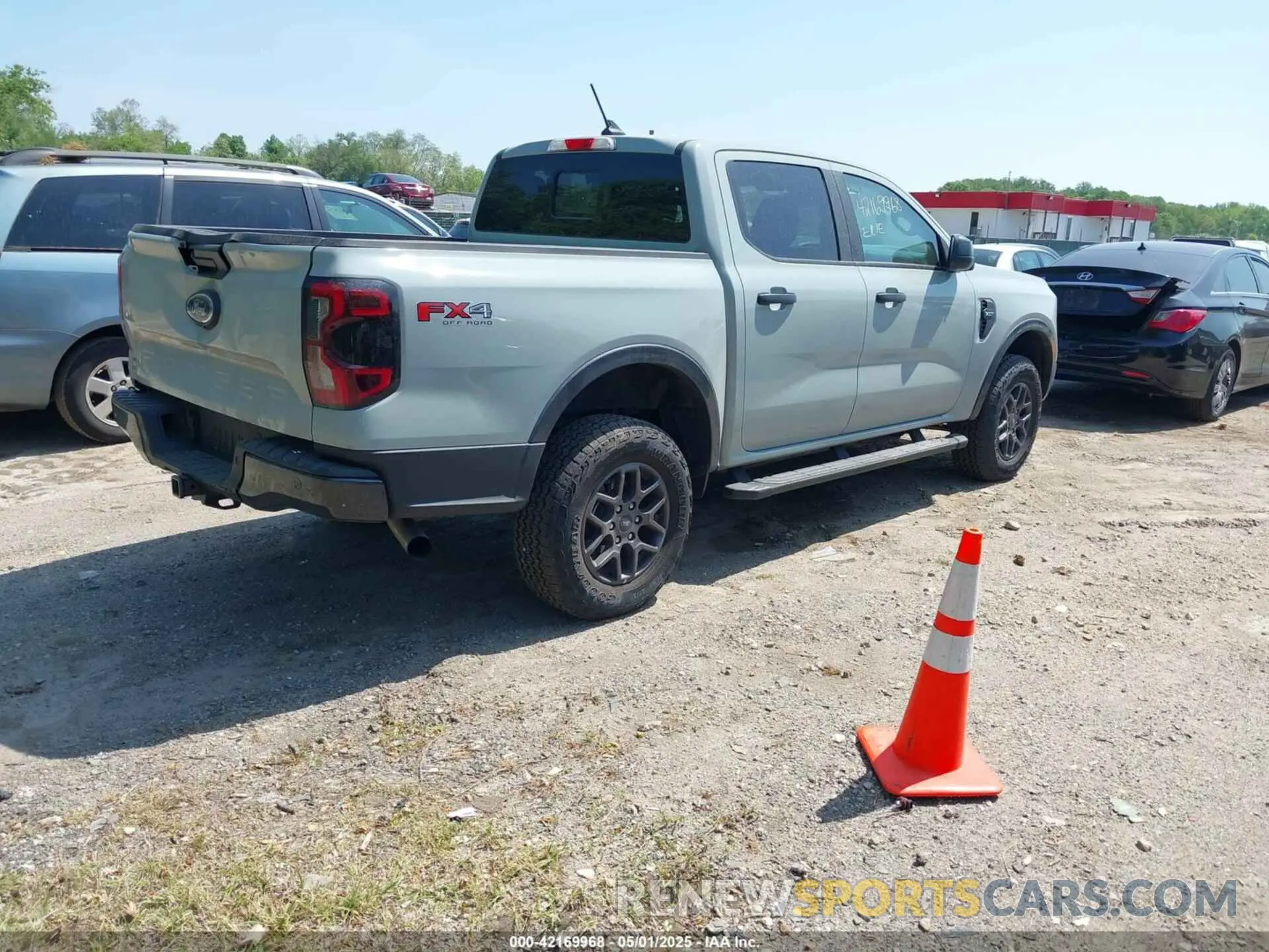 4 fotografías del automóvil dañado 1FTER4HH2RLE53707 FORD RANGER 2024