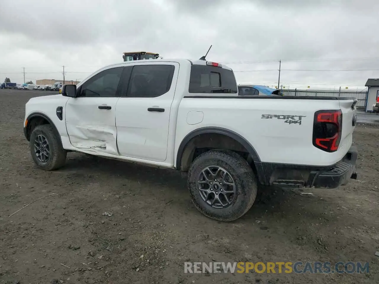 2 fotografías del automóvil dañado 1FTER4HH6RLE35940 FORD RANGER 2024