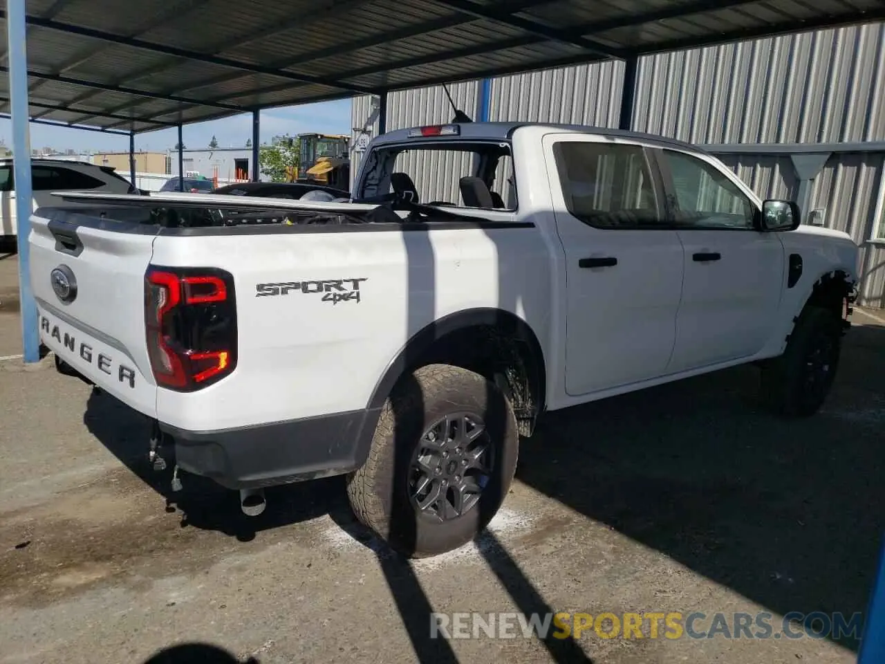3 fotografías del automóvil dañado 1FTER4HH7RLE29824 FORD RANGER 2024