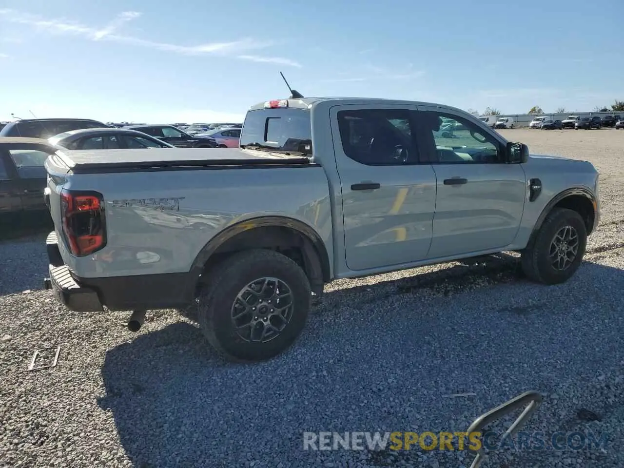 3 fotografías del automóvil dañado 1FTER4HHXRLE20468 FORD RANGER 2024