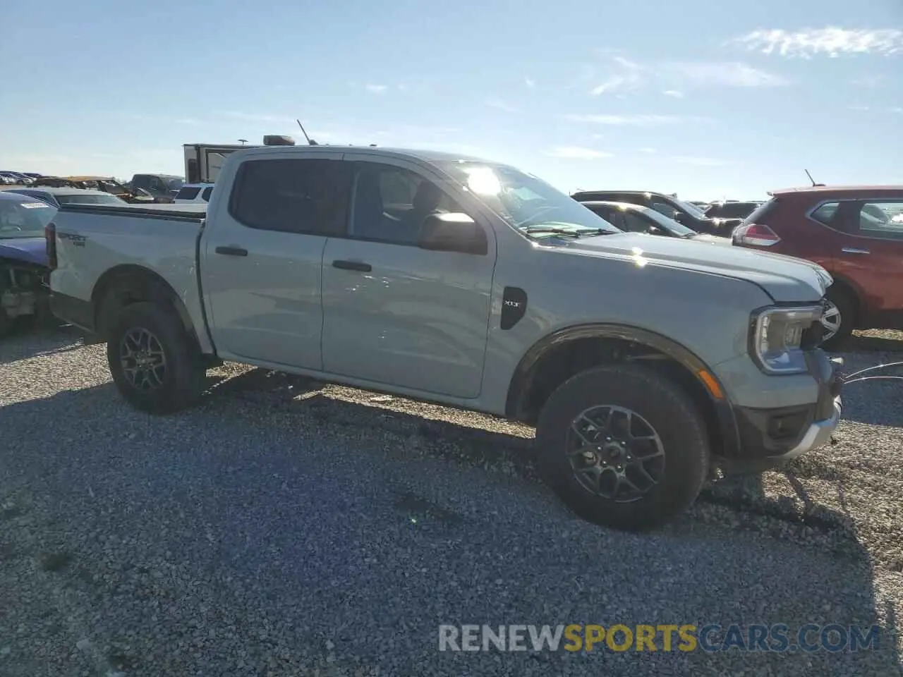 4 fotografías del automóvil dañado 1FTER4HHXRLE20468 FORD RANGER 2024