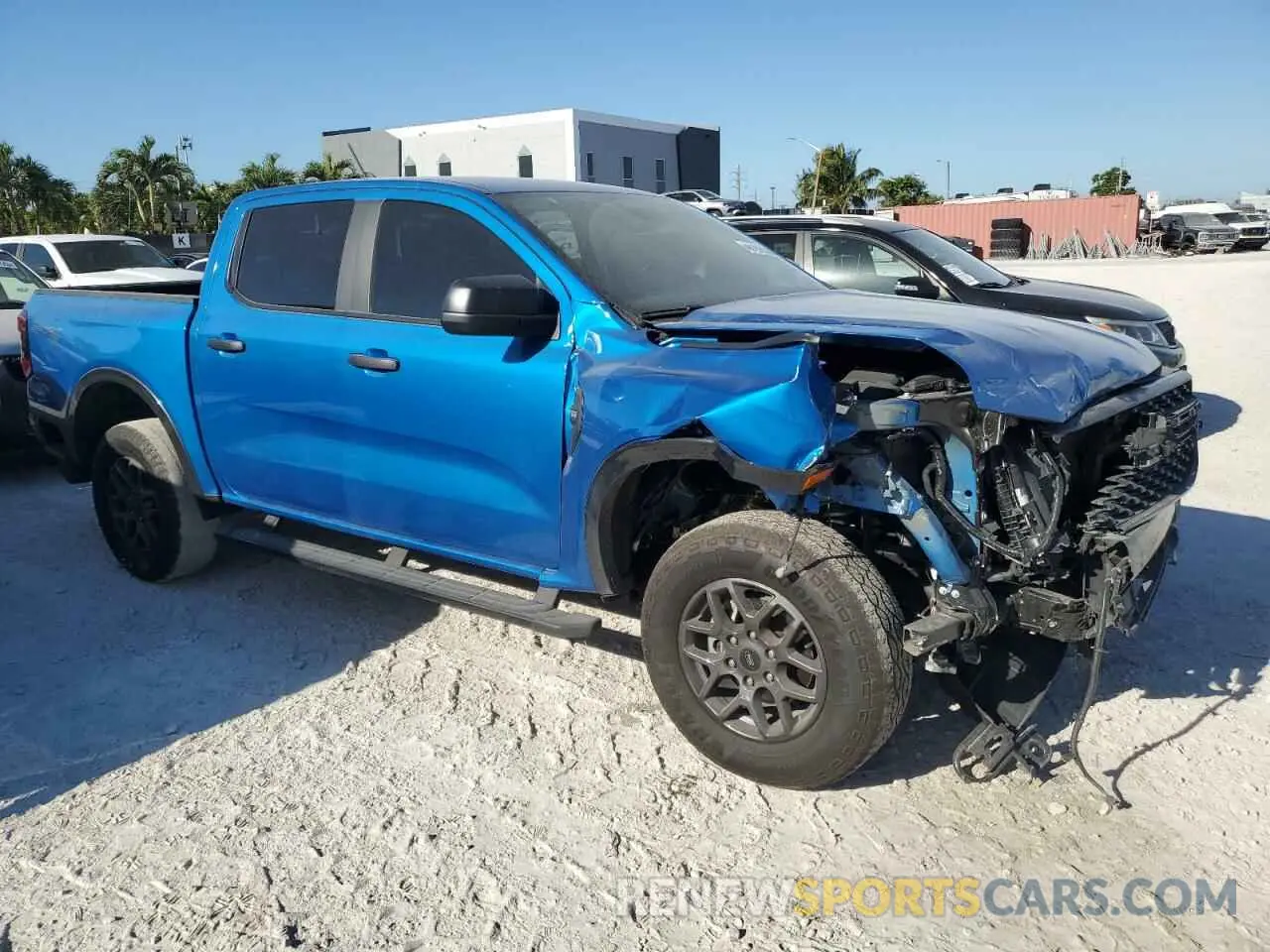 4 fotografías del automóvil dañado 1FTER4HP5RLE57161 FORD RANGER 2024
