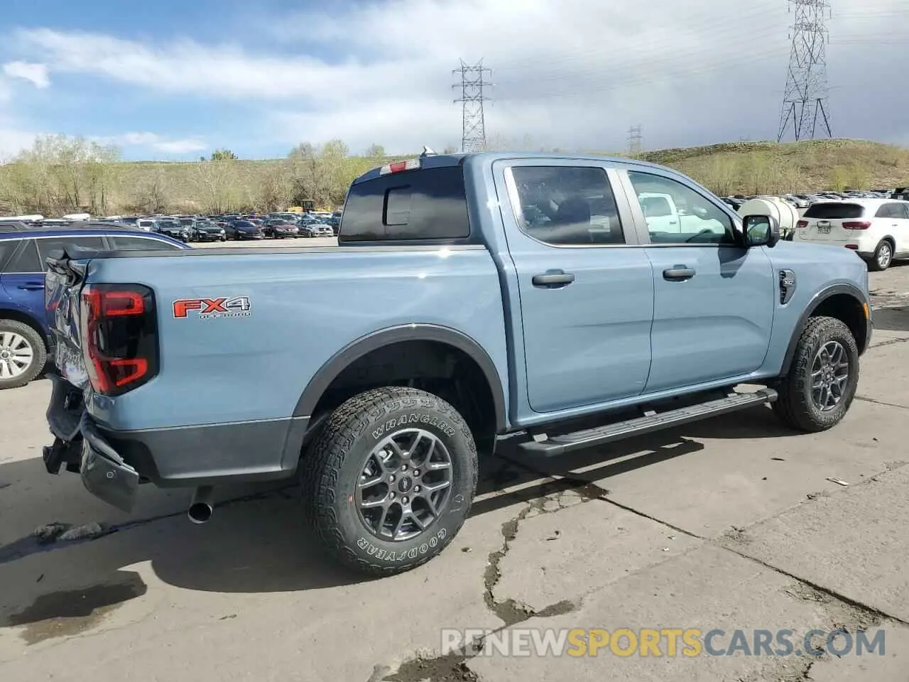 3 fotografías del automóvil dañado 1FTER4HP9RLE70429 FORD RANGER 2024