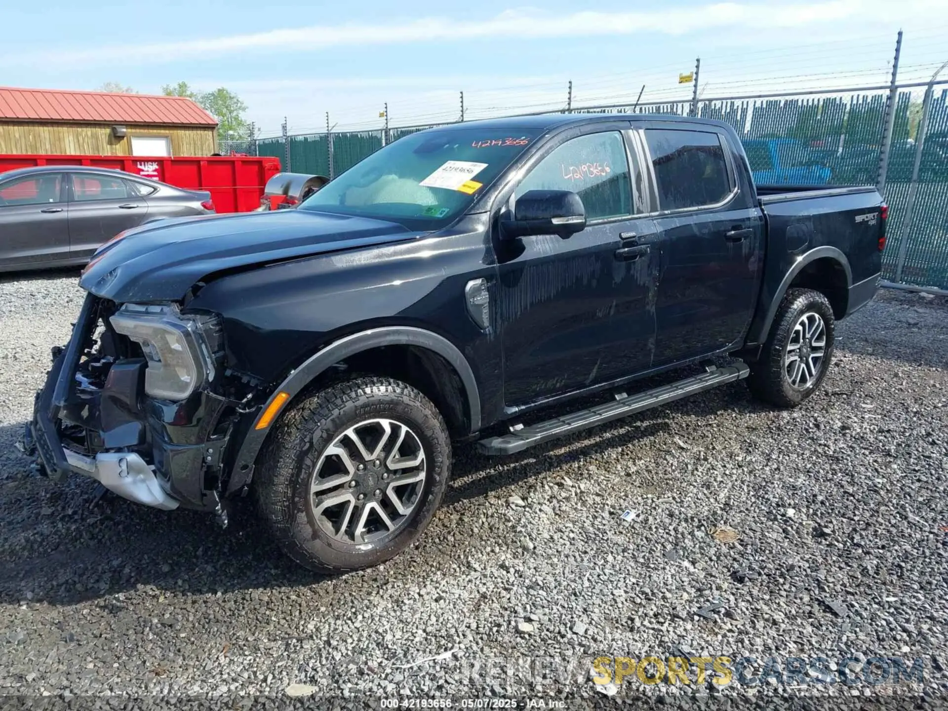 2 fotografías del automóvil dañado 1FTER4KH3RLE24919 FORD RANGER 2024