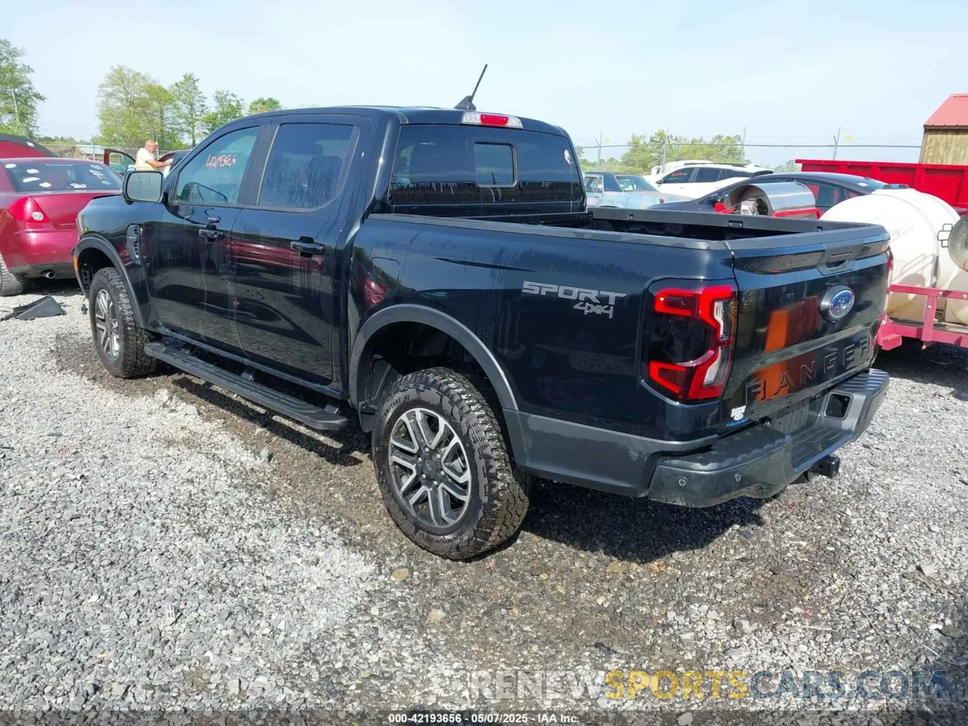 3 fotografías del automóvil dañado 1FTER4KH3RLE24919 FORD RANGER 2024