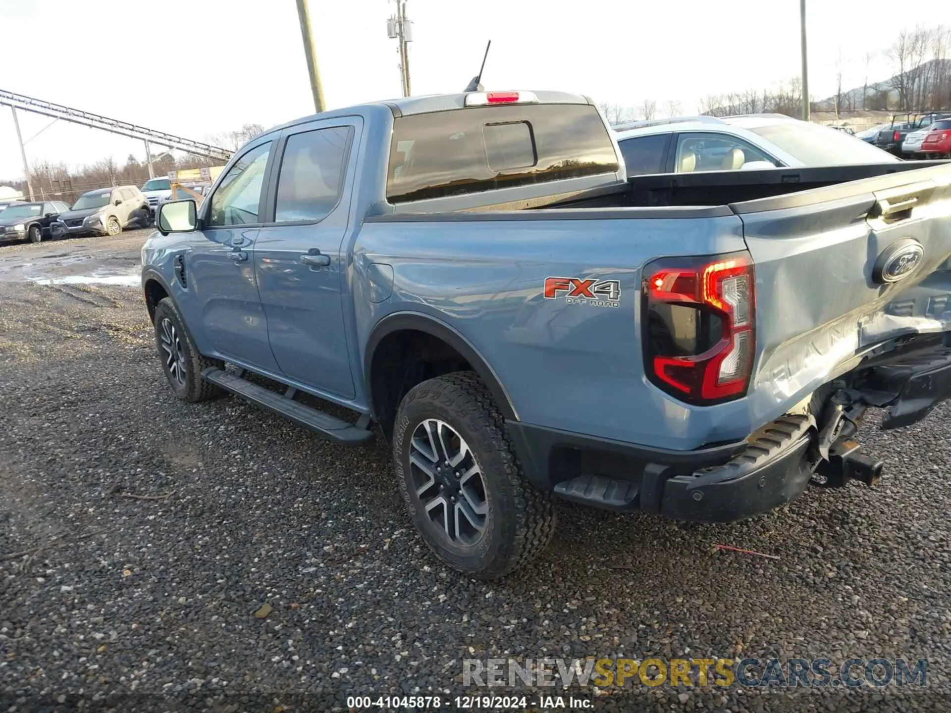 3 fotografías del automóvil dañado 1FTER4KH7RLE02681 FORD RANGER 2024