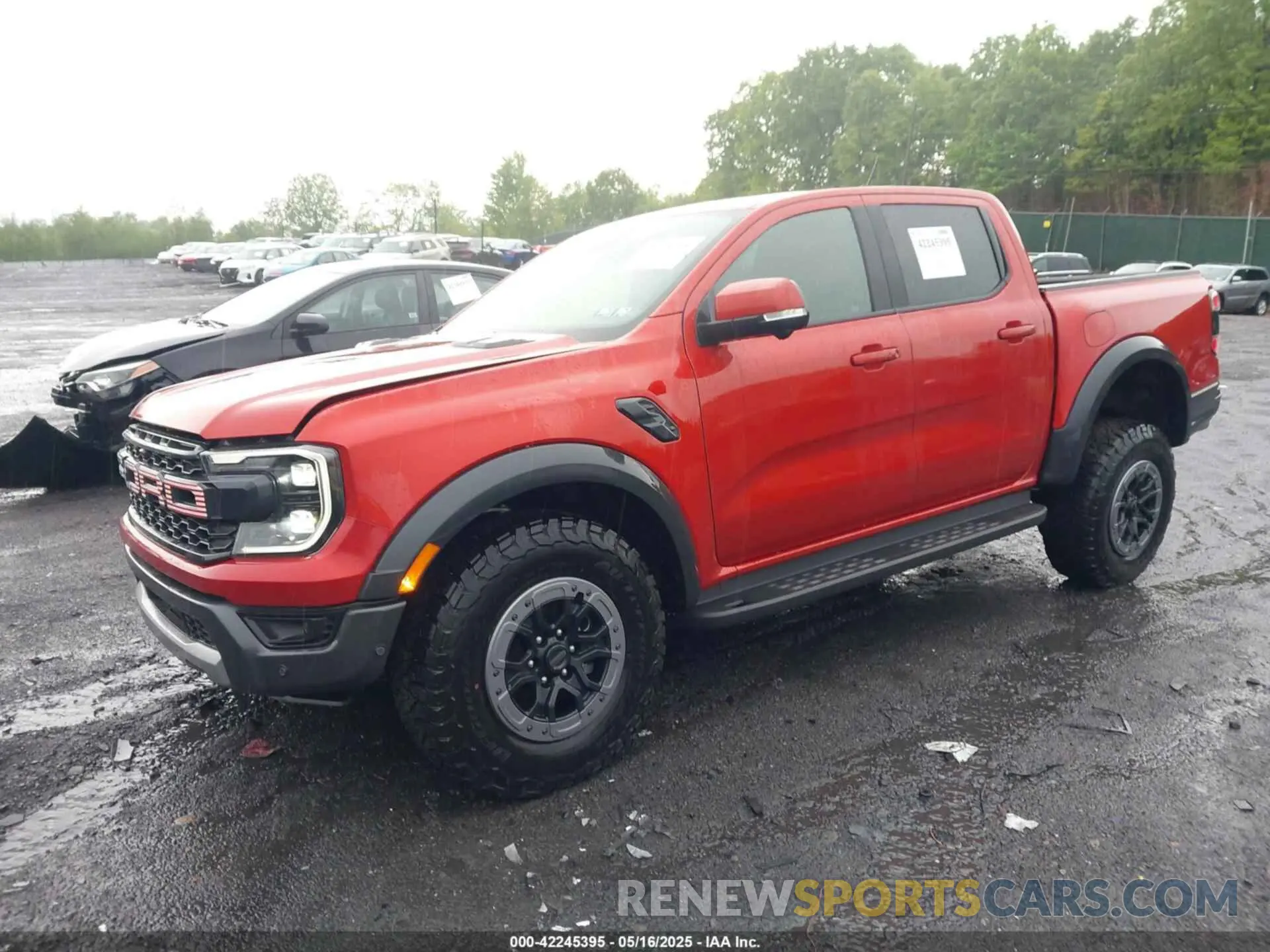 2 fotografías del automóvil dañado 1FTER4LR4RLE23656 FORD RANGER 2024