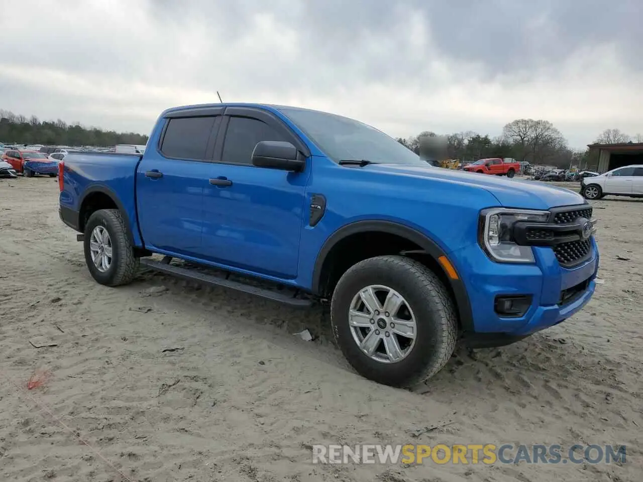 4 fotografías del automóvil dañado 1FTER4PH3RLE01522 FORD RANGER 2024