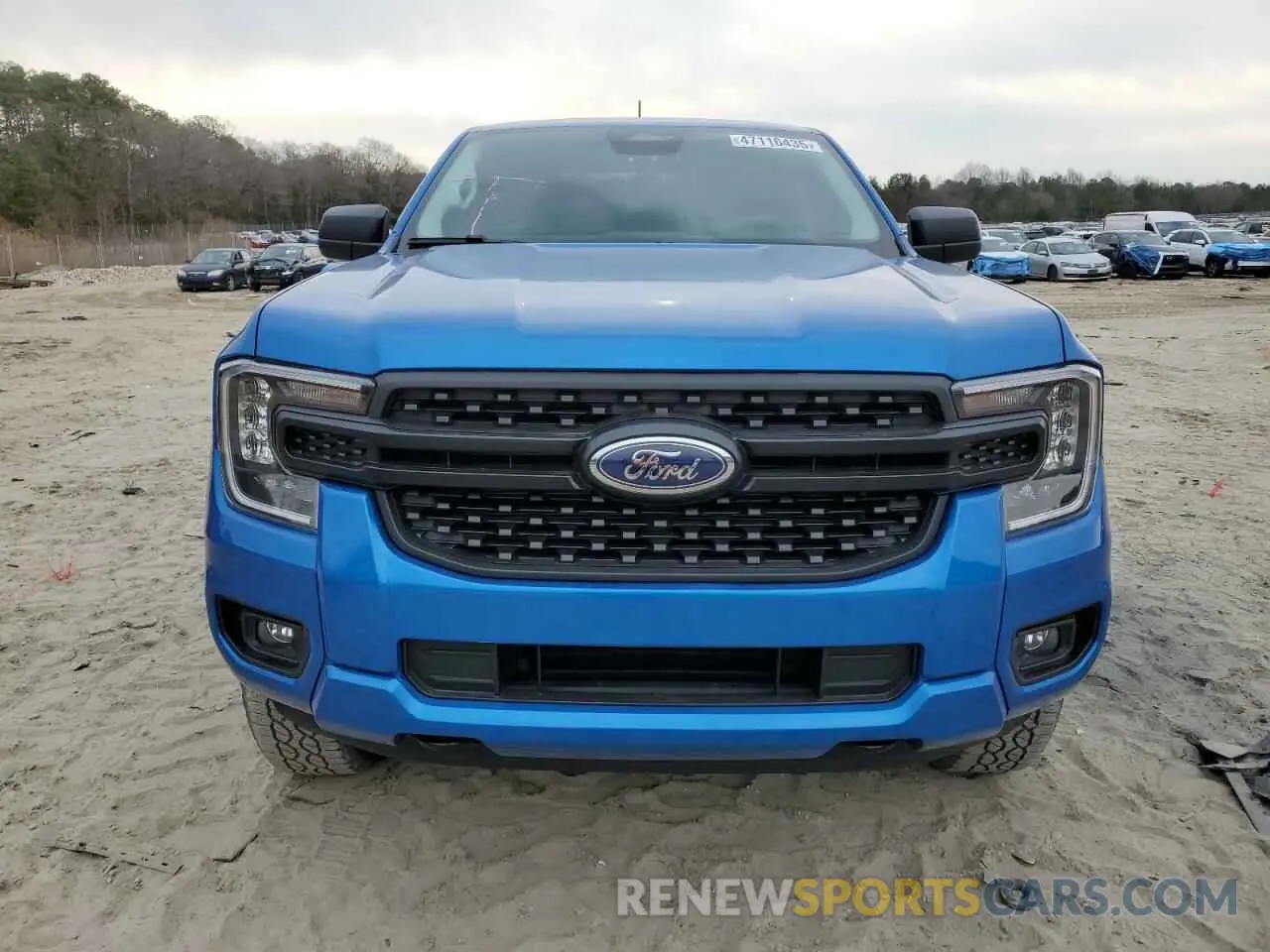 5 fotografías del automóvil dañado 1FTER4PH3RLE01522 FORD RANGER 2024