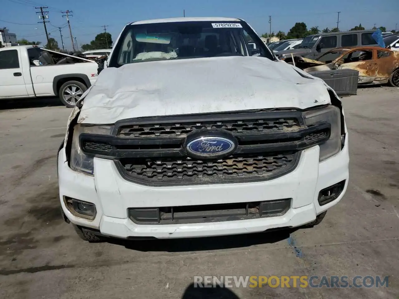 5 fotografías del automóvil dañado 1FTER4PH4RLE25246 FORD RANGER 2024