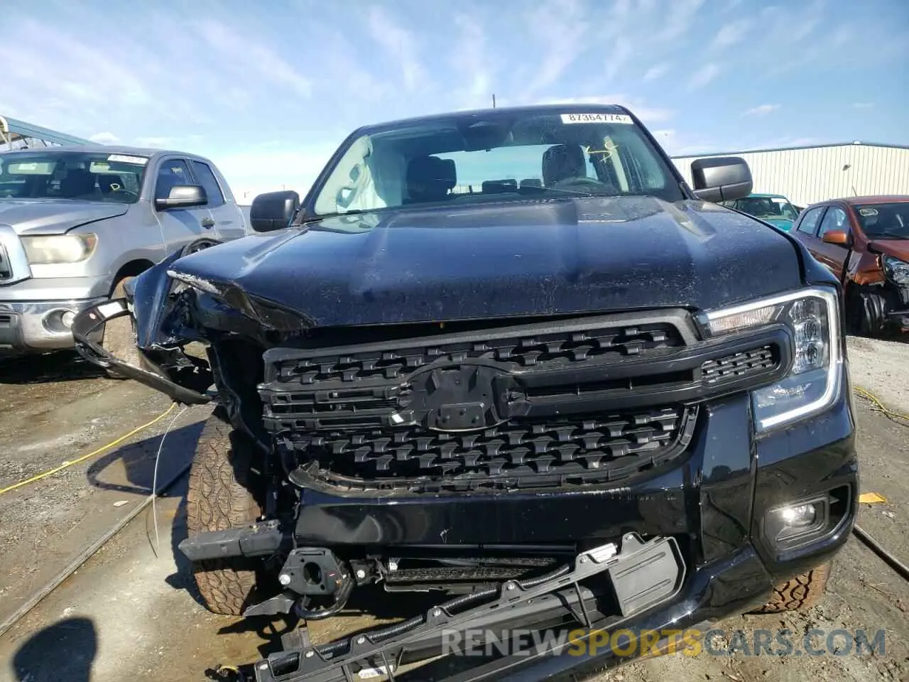 5 fotografías del automóvil dañado 1FTER4PH4RLE25506 FORD RANGER 2024