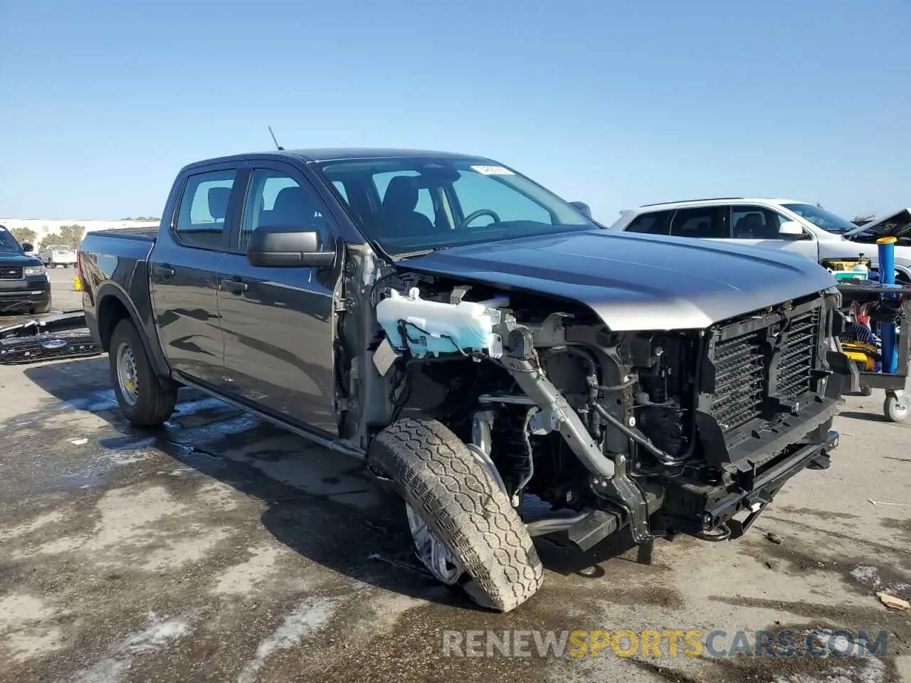 4 fotografías del automóvil dañado 1FTER4PH5RLE69191 FORD RANGER 2024