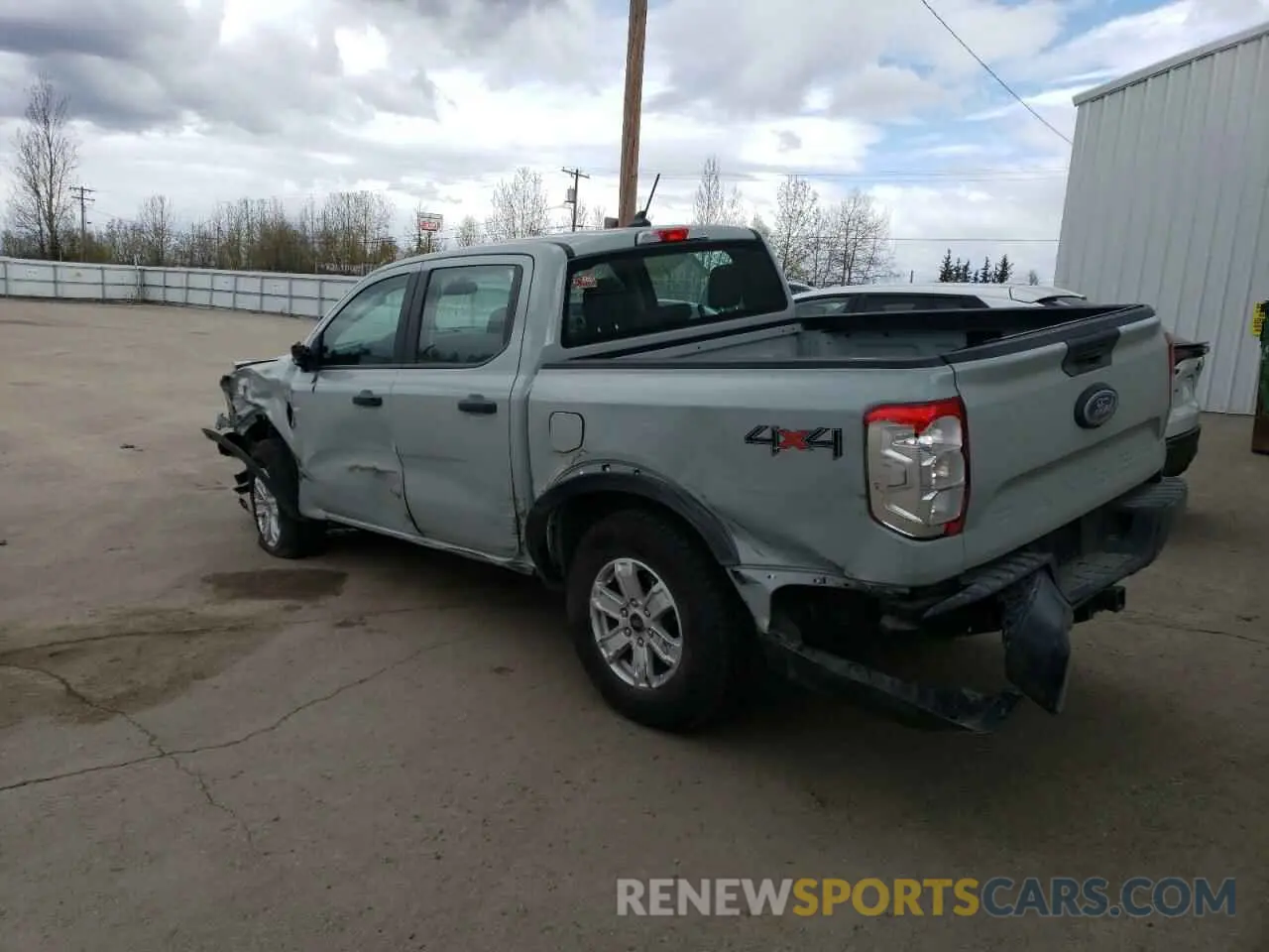 2 fotografías del automóvil dañado 1FTER4PH6RLE57843 FORD RANGER 2024