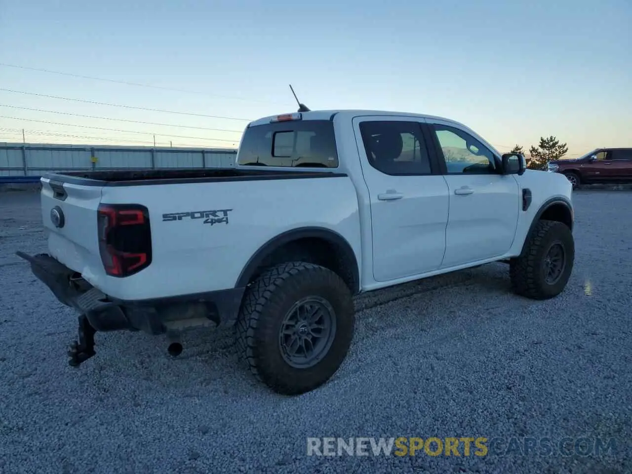 3 fotografías del automóvil dañado 1FTER4KH0RLE09682 FORD RANGER LAR 2024
