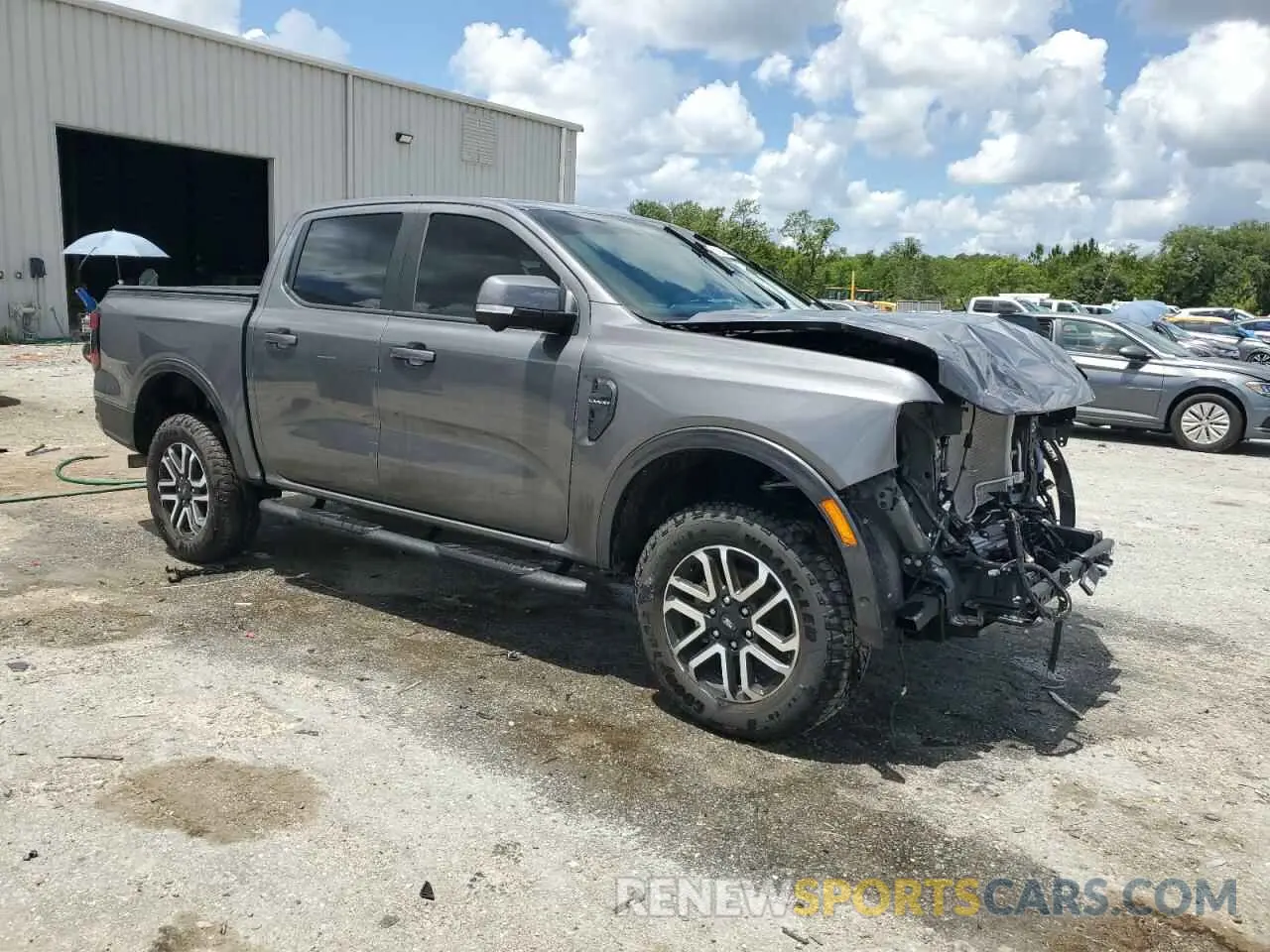 4 fotografías del automóvil dañado 1FTER4KH3RLE10731 FORD RANGER LAR 2024