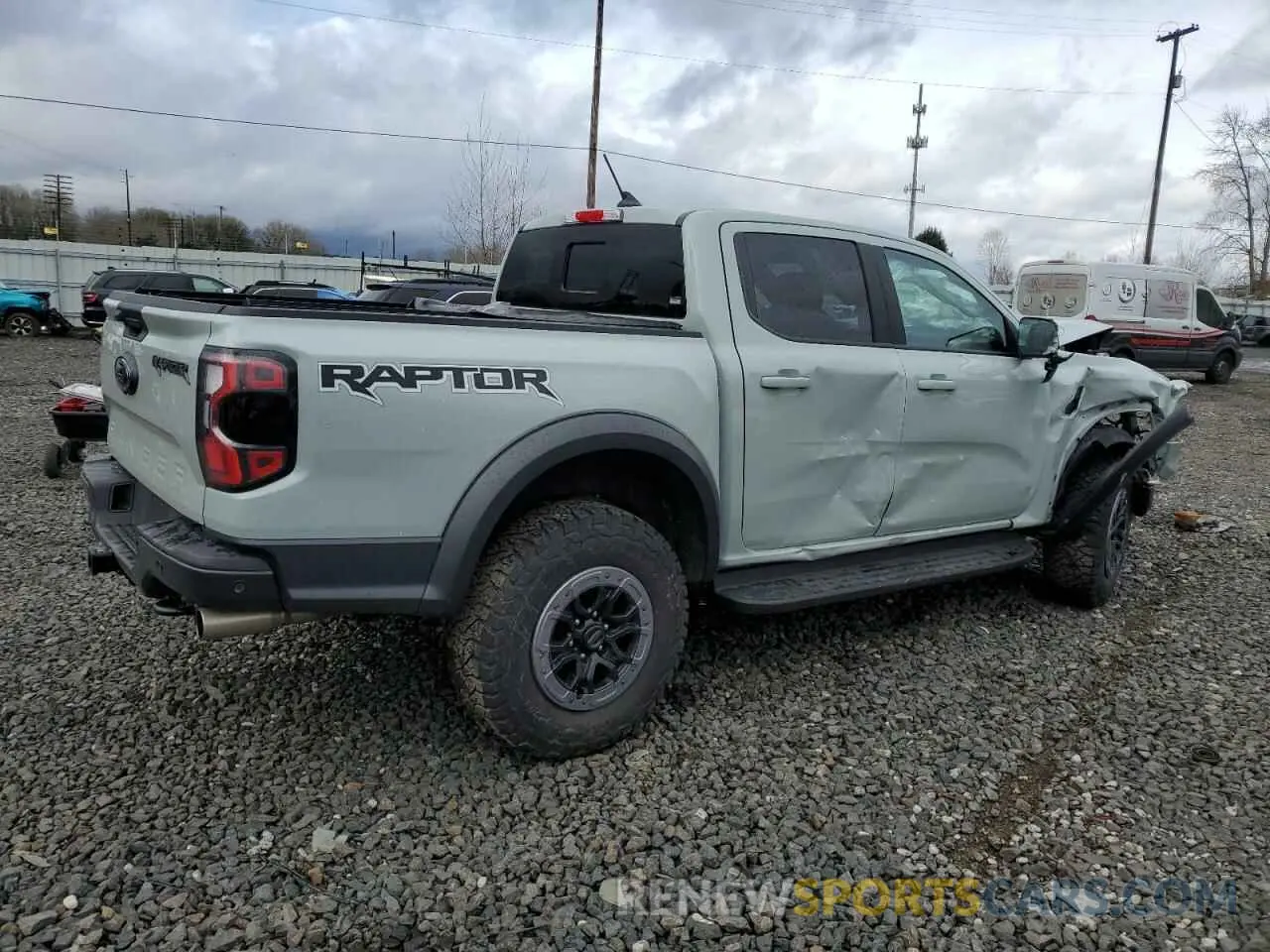 3 fotografías del automóvil dañado 1FTER4LR2RLE55781 FORD RANGER RAP 2024