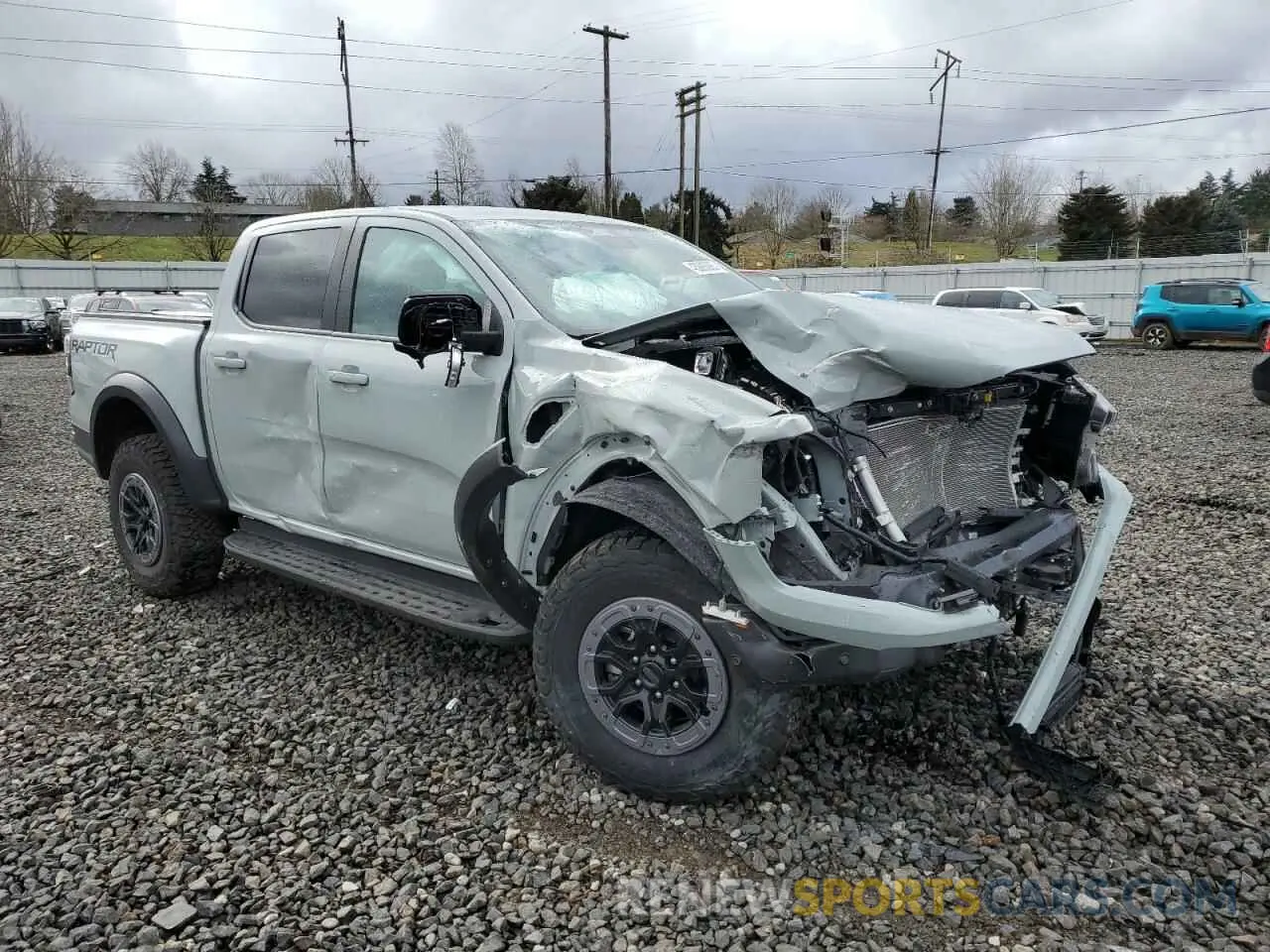 4 fotografías del automóvil dañado 1FTER4LR2RLE55781 FORD RANGER RAP 2024