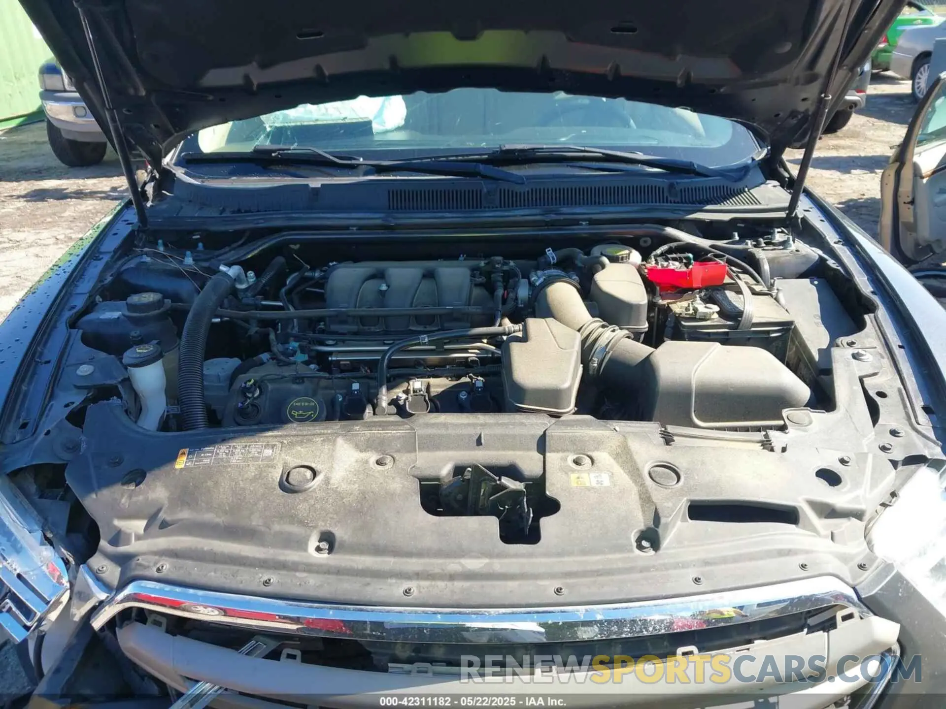 10 fotografías del automóvil dañado 1FAHP2D82KG117511 FORD TAURUS 2019