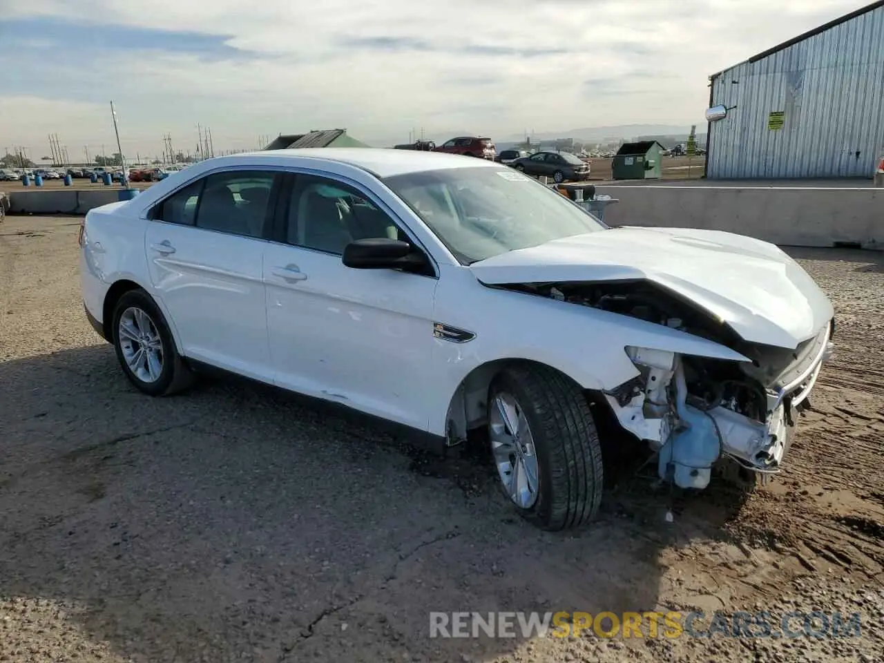 4 fotografías del automóvil dañado 1FAHP2D86KG117494 FORD TAURUS 2019