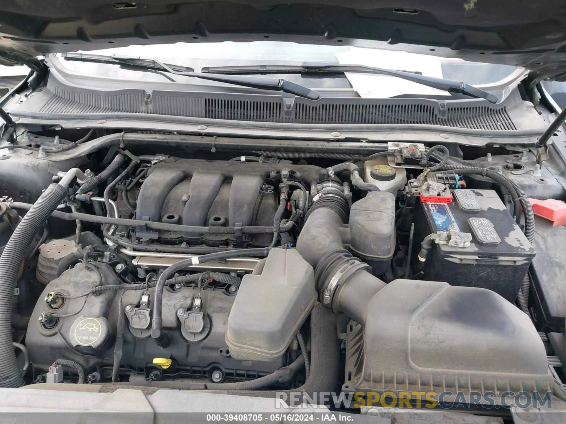 10 fotografías del automóvil dañado 1FAHP2D87KG102647 FORD TAURUS 2019
