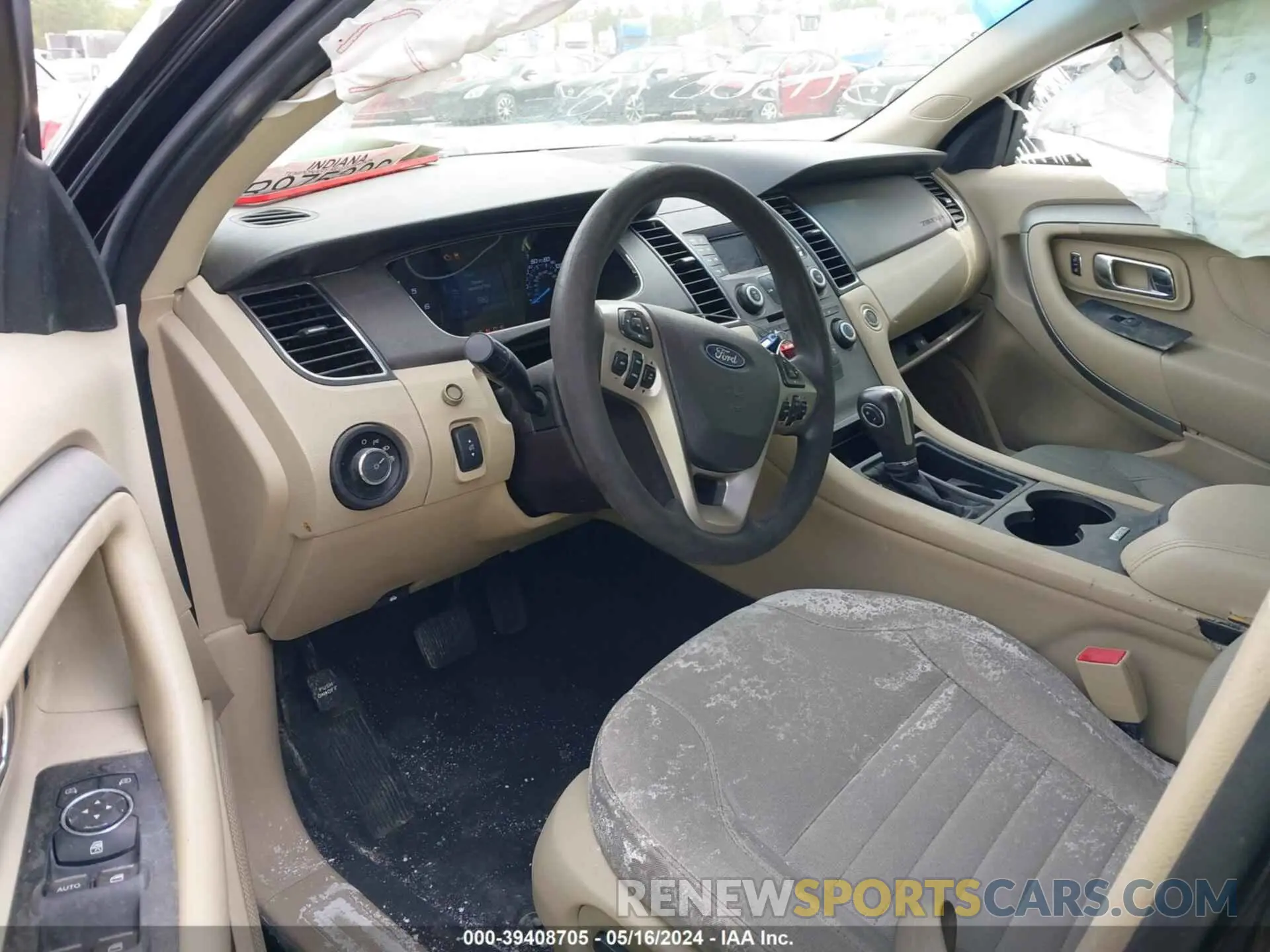 5 fotografías del automóvil dañado 1FAHP2D87KG102647 FORD TAURUS 2019