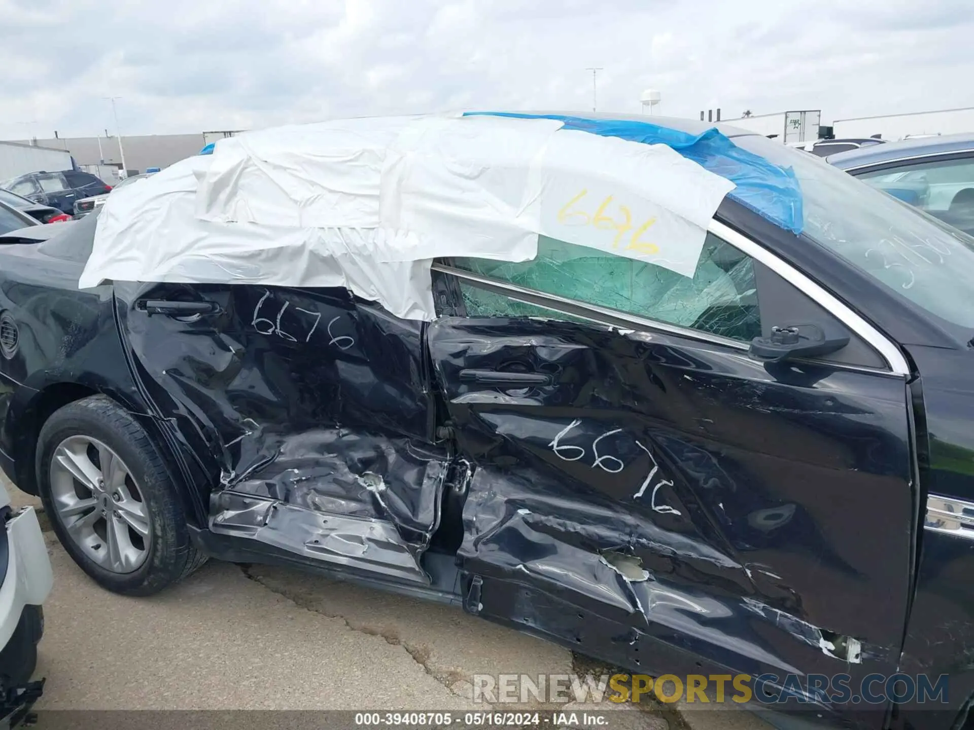 6 fotografías del automóvil dañado 1FAHP2D87KG102647 FORD TAURUS 2019