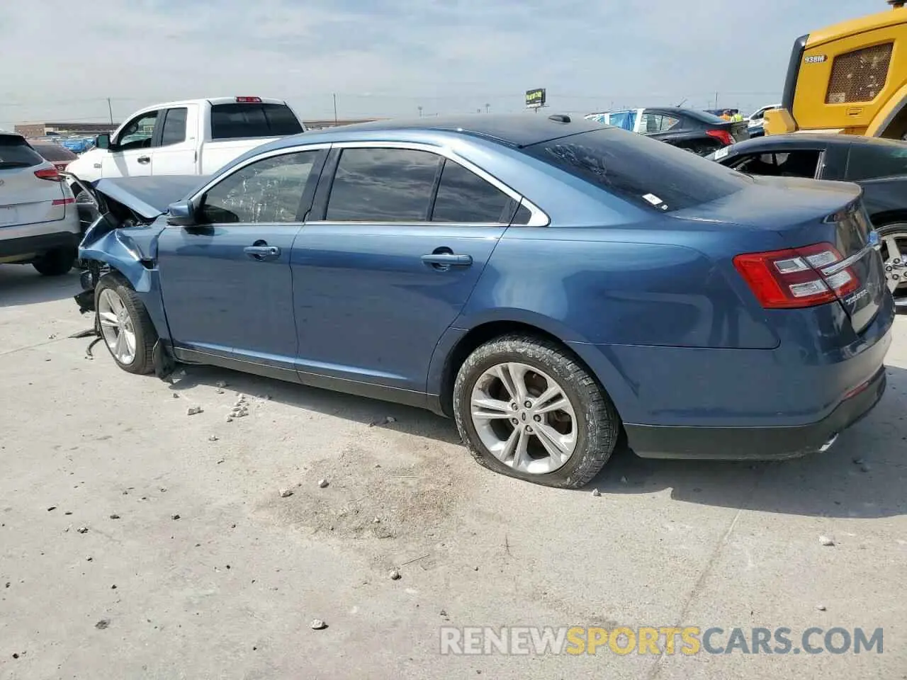 2 fotografías del automóvil dañado 1FAHP2E88KG107760 FORD TAURUS 2019