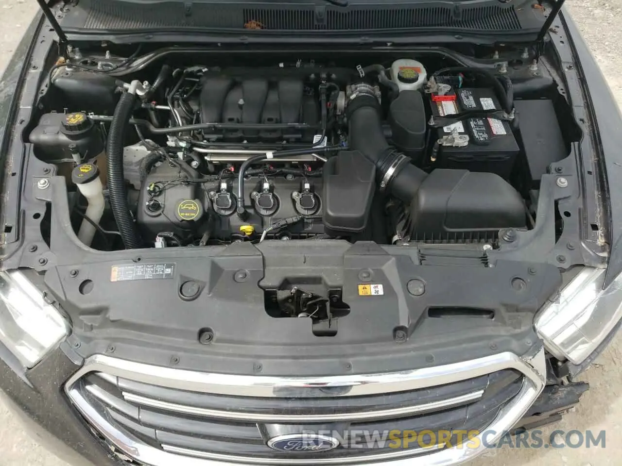 11 fotografías del automóvil dañado 1FAHP2F85KG106628 FORD TAURUS 2019