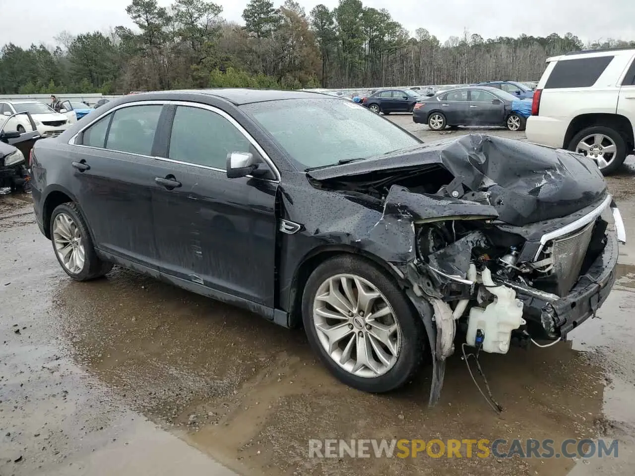 4 fotografías del automóvil dañado 1FAHP2F89KG115705 FORD TAURUS 2019