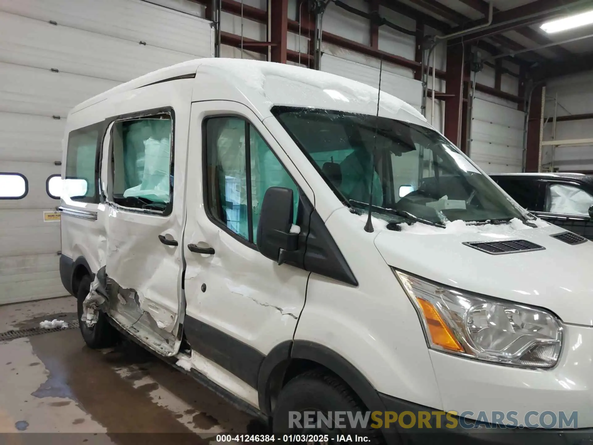 6 fotografías del automóvil dañado 1FMZK1CG0KKB58602 FORD TRANSIT-150 2019