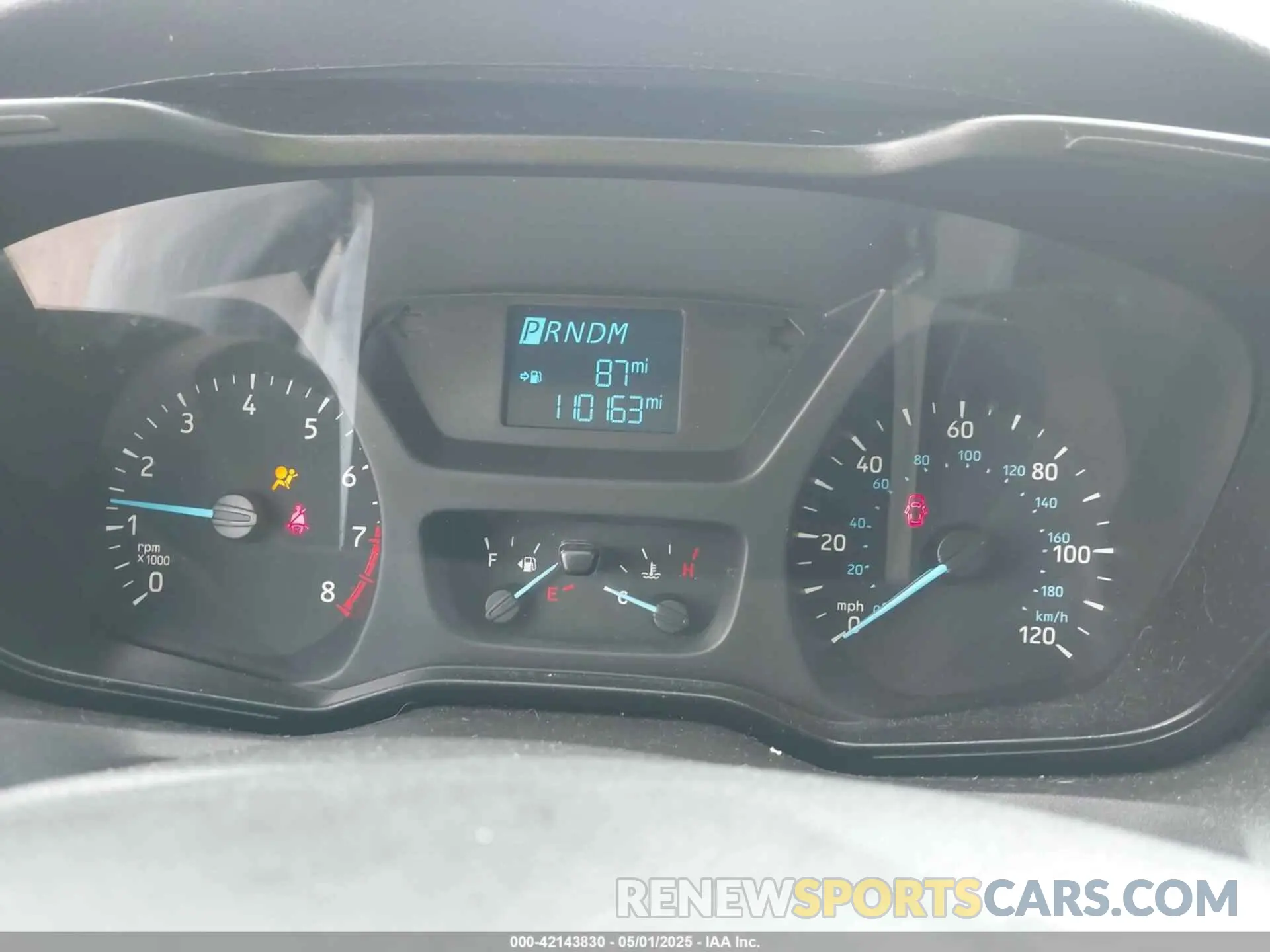 7 fotografías del automóvil dañado 1FMZK1CMXKKB72206 FORD TRANSIT-150 2019