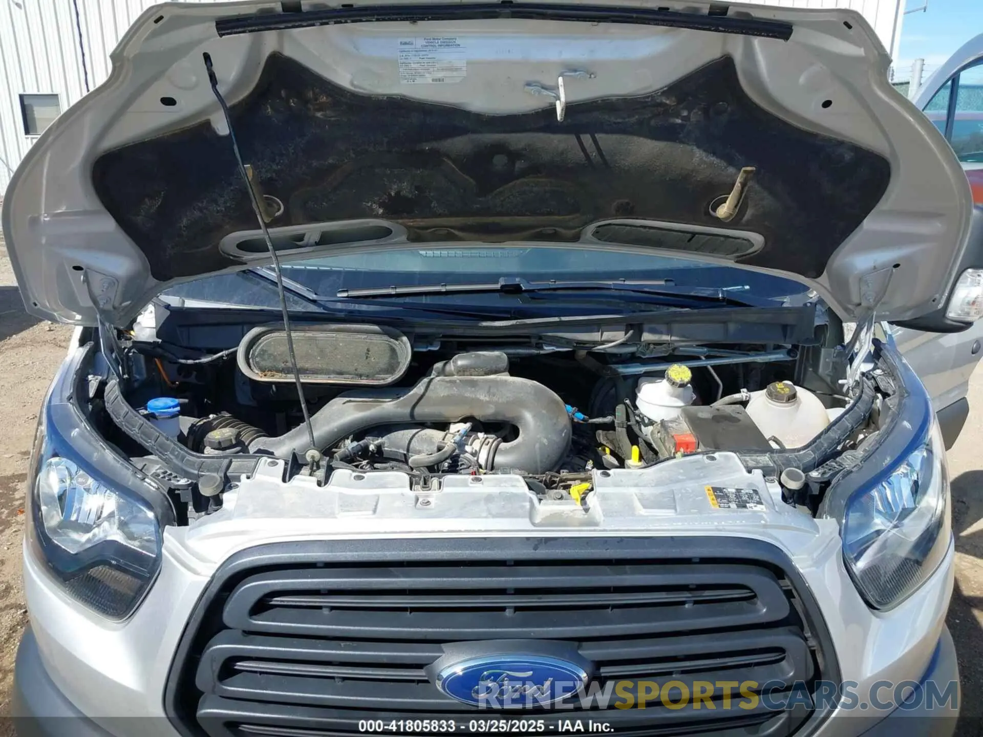 10 fotografías del automóvil dañado 1FMZK1ZM8KKA06967 FORD TRANSIT-150 2019