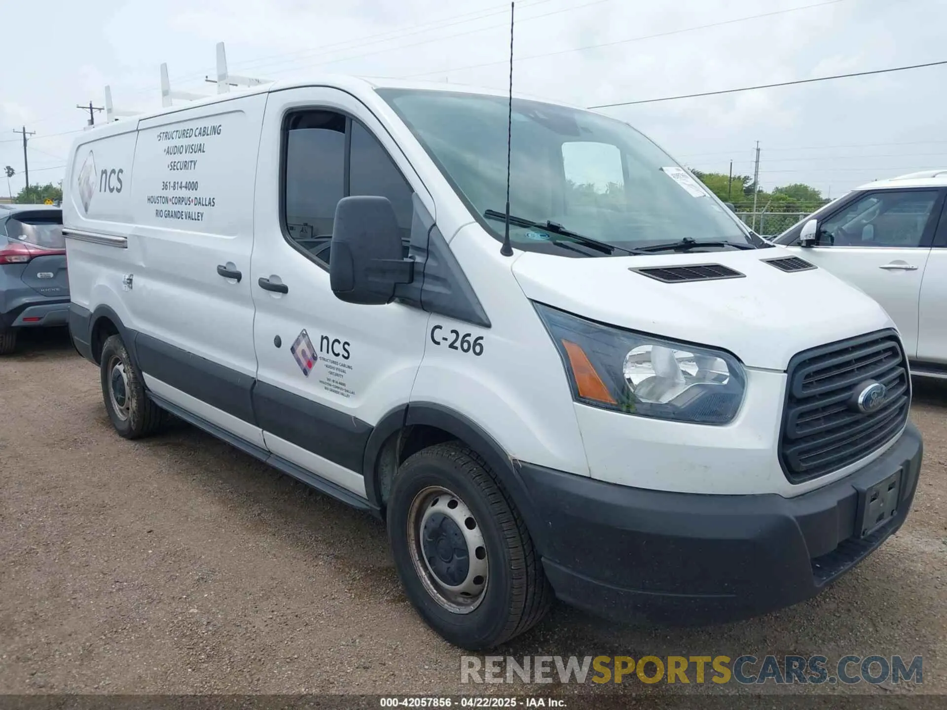 1 fotografías del automóvil dañado 1FTYE1YM2KKA11865 FORD TRANSIT-150 2019